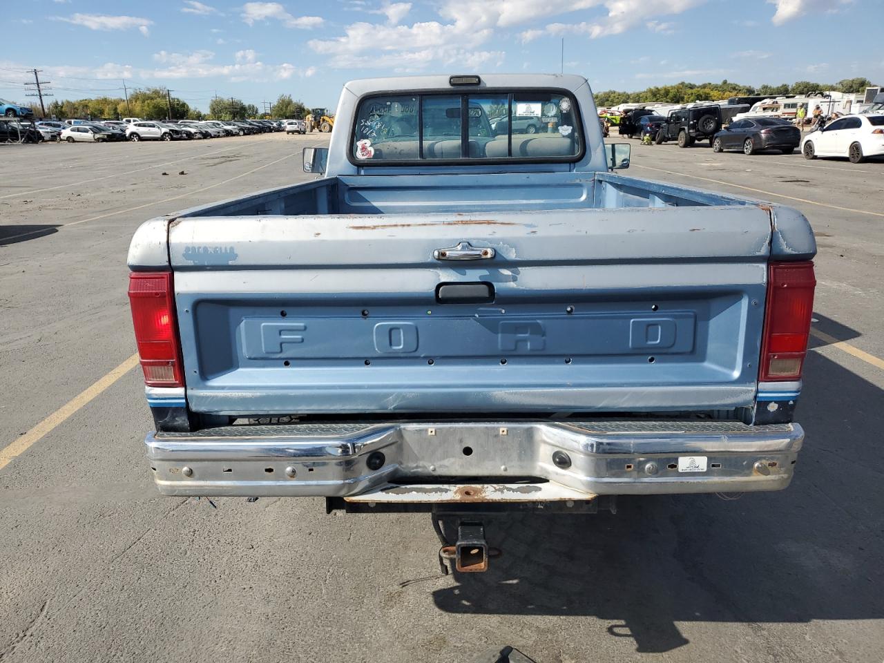 1989 Ford Ranger Синий vin: 1FTCR11T4KUB06223