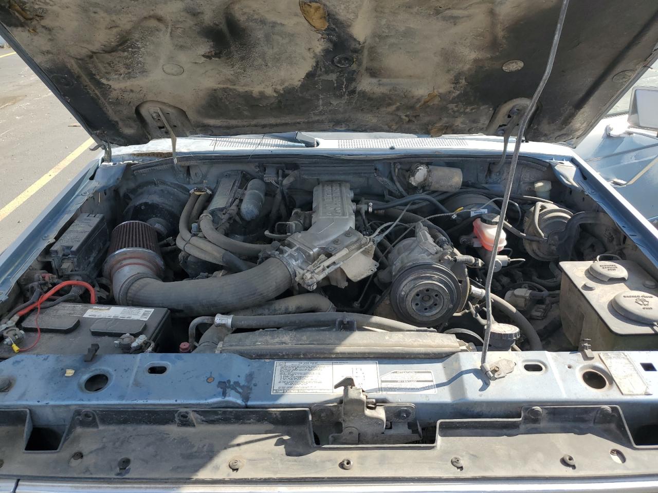 1989 Ford Ranger Синий vin: 1FTCR11T4KUB06223