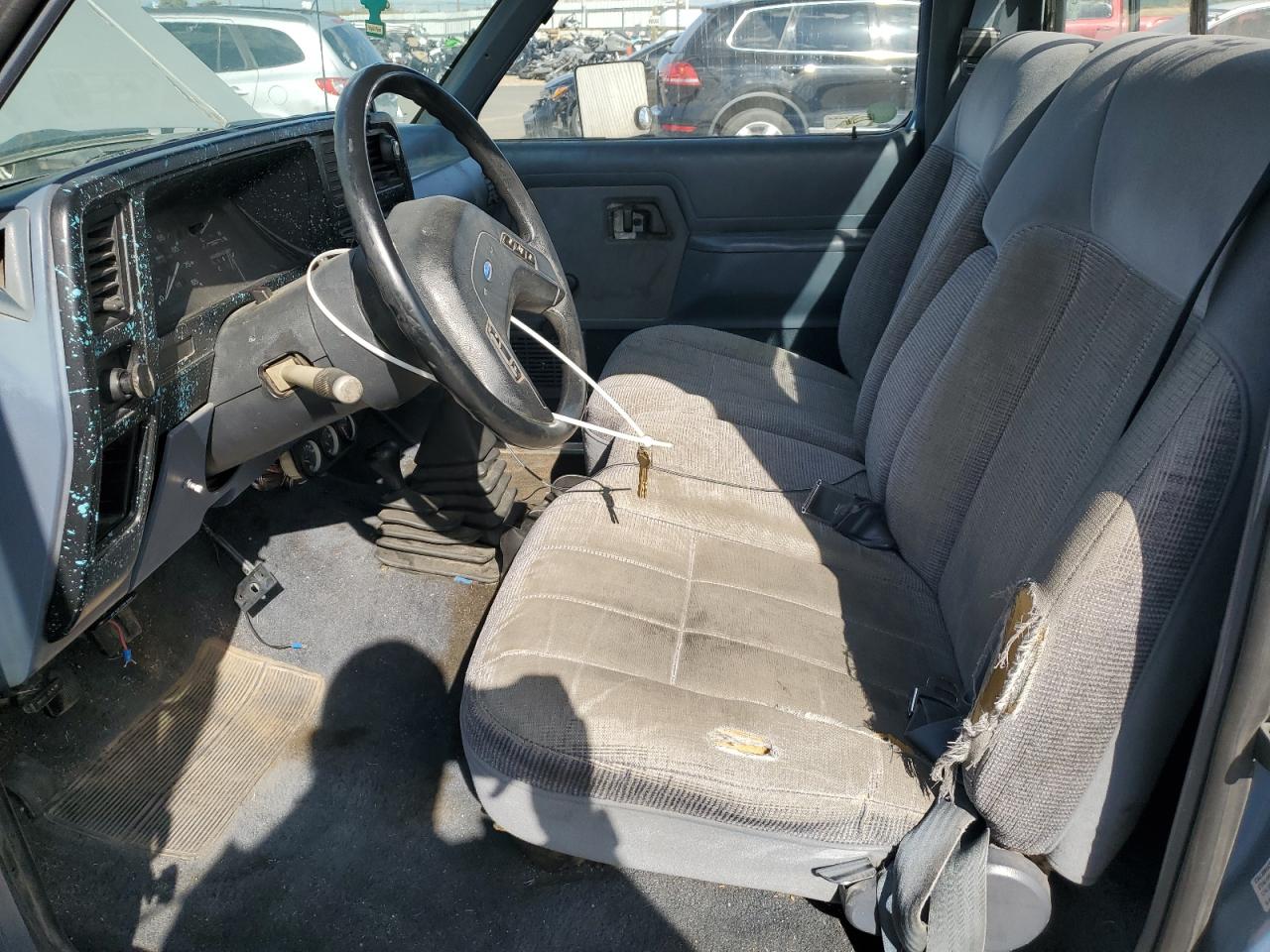 1989 Ford Ranger Синий vin: 1FTCR11T4KUB06223