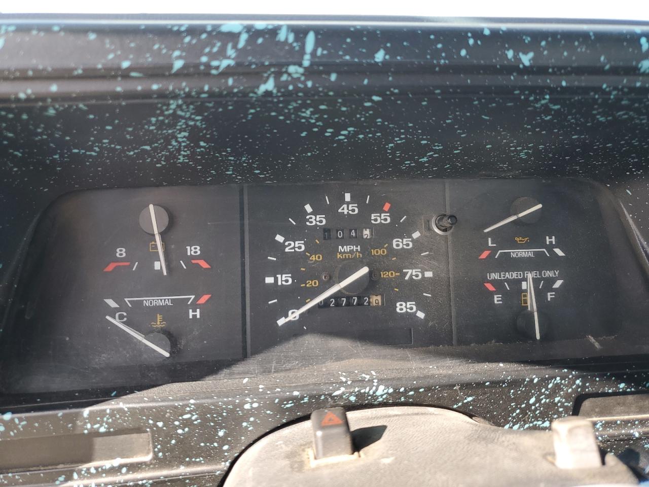 1989 Ford Ranger Синий vin: 1FTCR11T4KUB06223