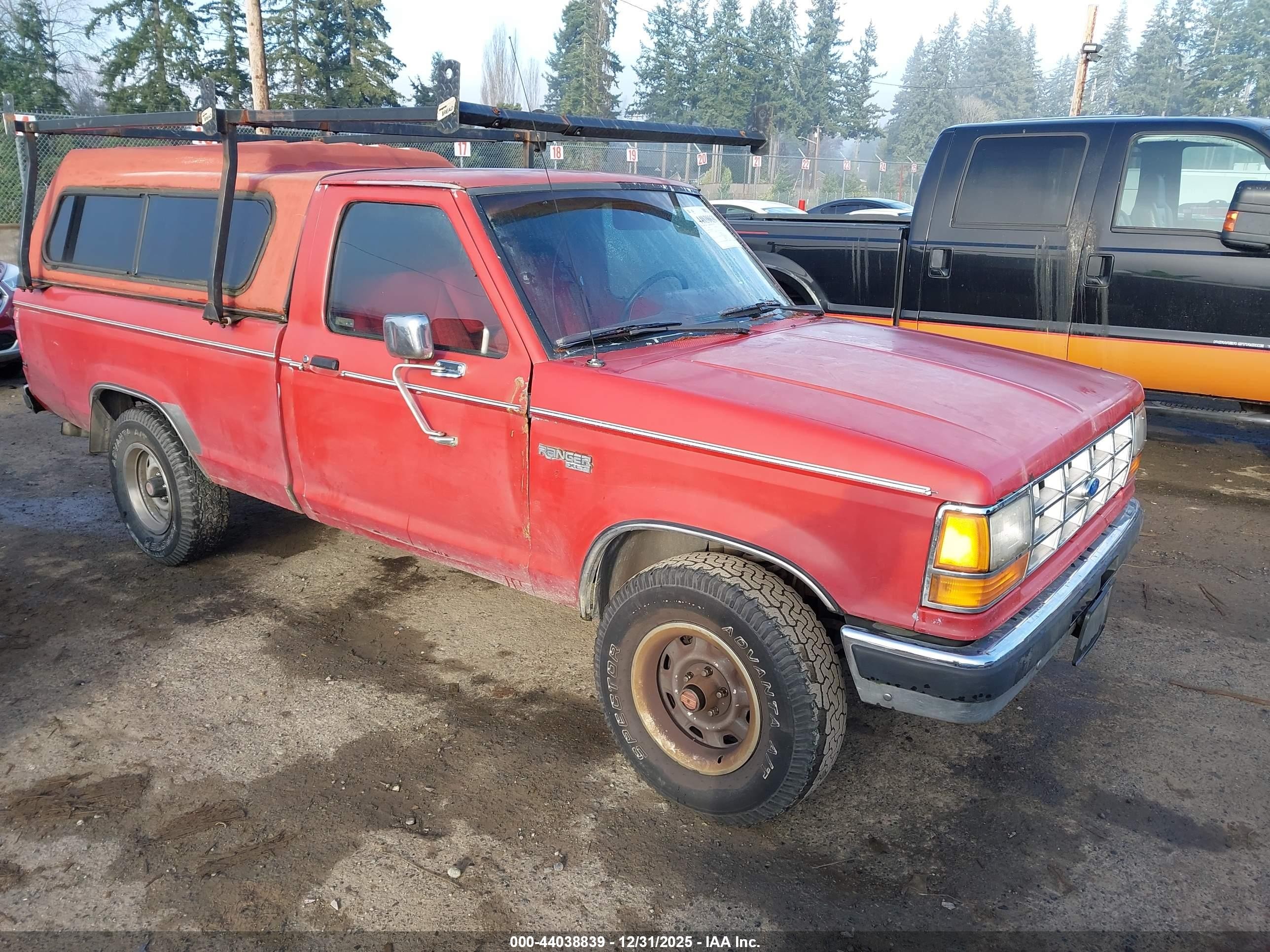 1989 Ford Ranger   Red vin: 1FTCR11T5KUA01819