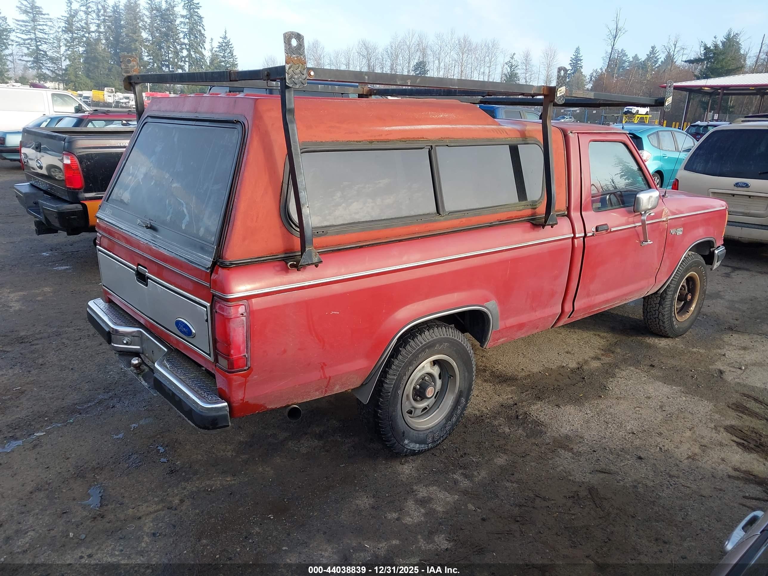 1989 Ford Ranger   Red vin: 1FTCR11T5KUA01819