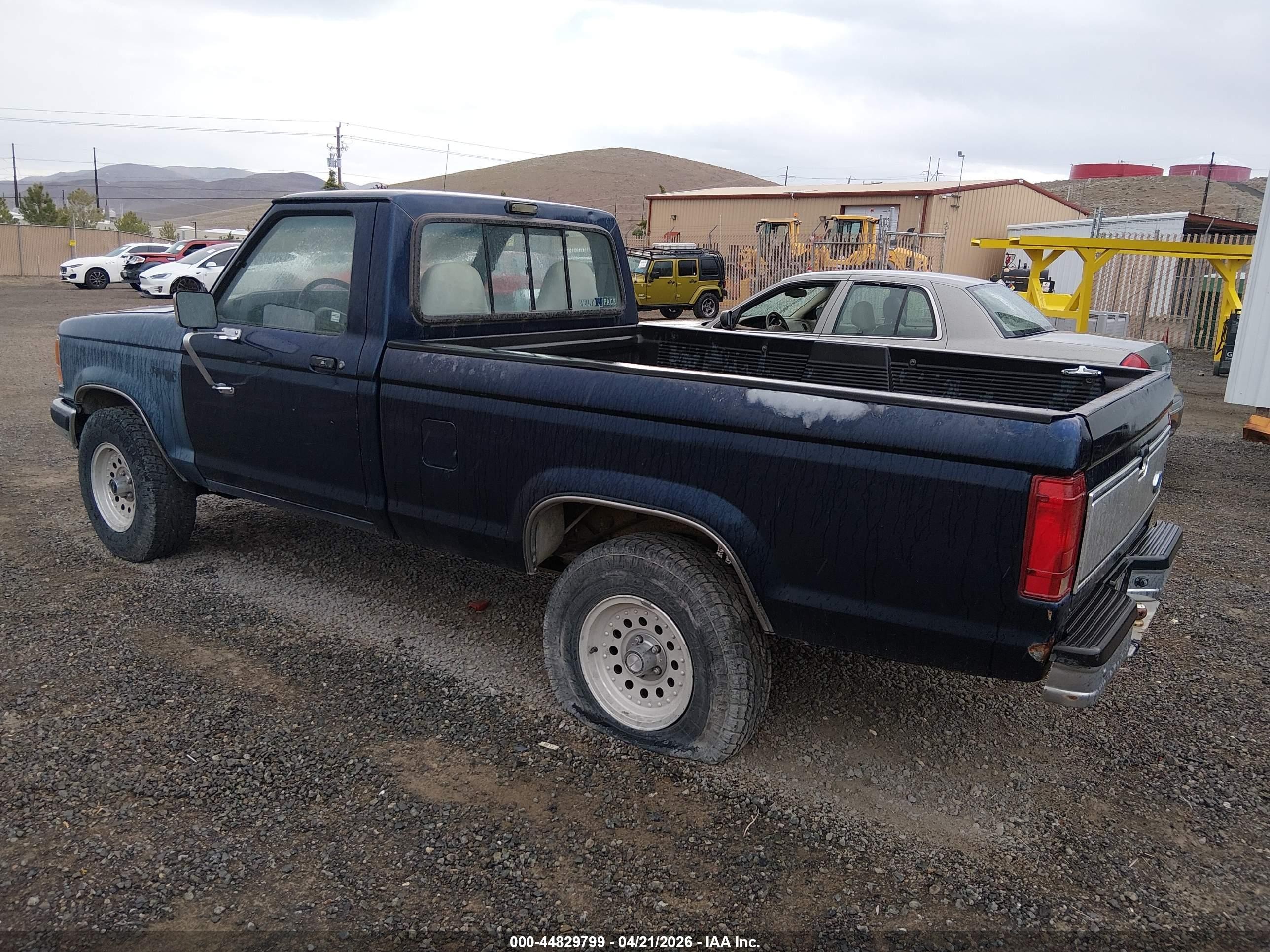 1991 Ford Ranger   Blue vin: 1FTCR11T5MTA44839