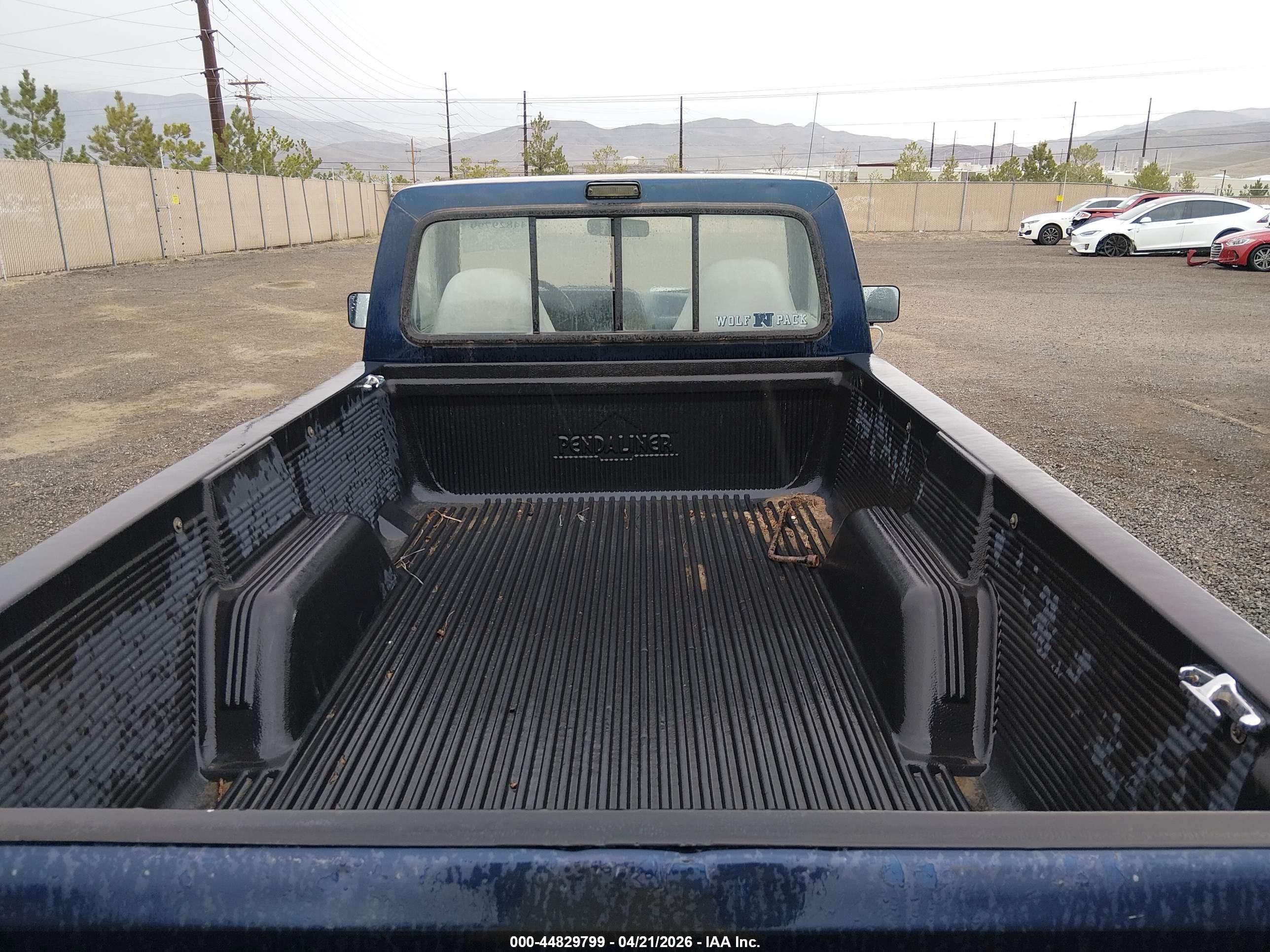1991 Ford Ranger   Blue vin: 1FTCR11T5MTA44839