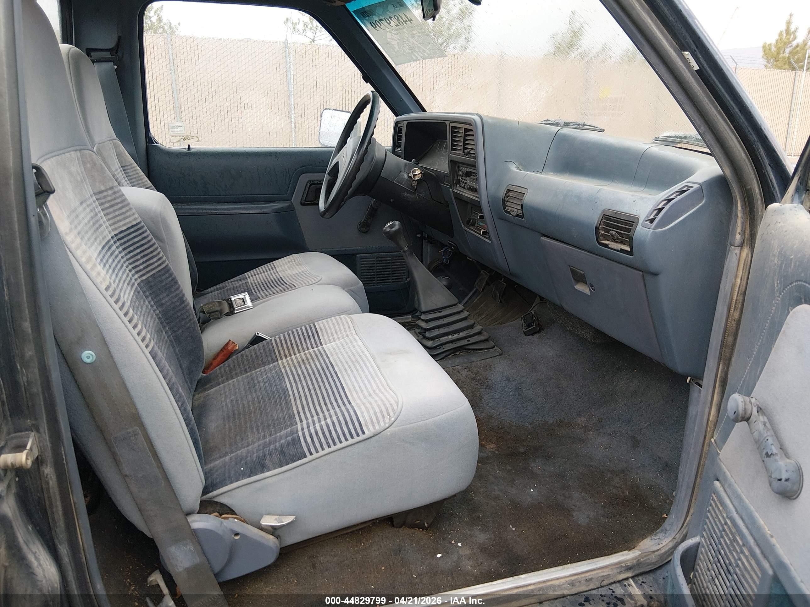 1991 Ford Ranger   Blue vin: 1FTCR11T5MTA44839