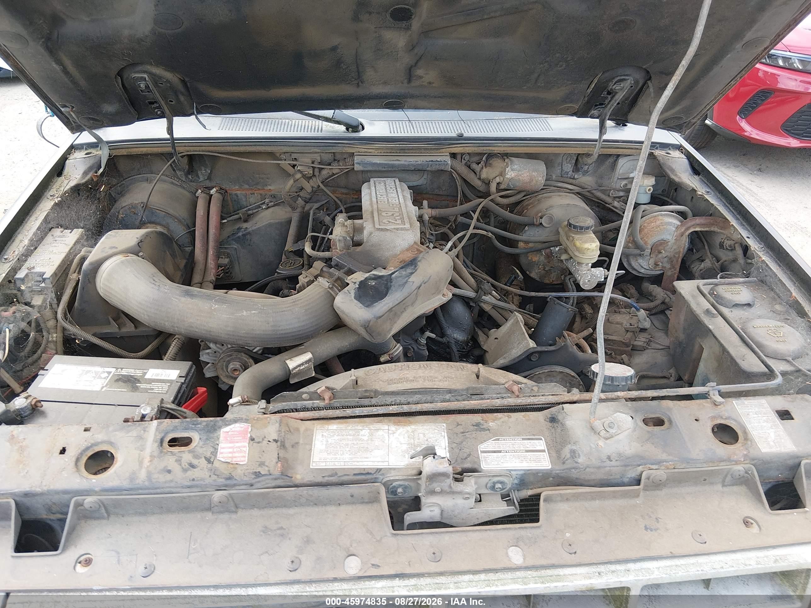 1989 Ford Ranger   Black vin: 1FTCR11T6KUC70282