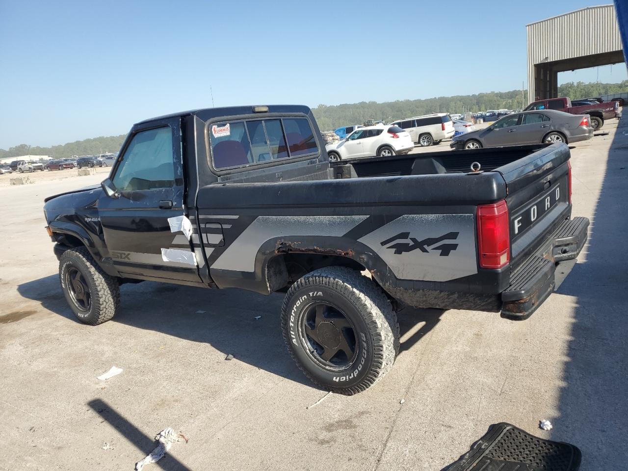 1992 Ford Ranger Black vin: 1FTCR11T6NTA09695