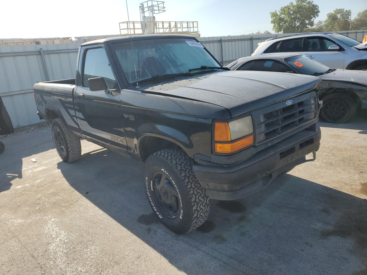 1992 Ford Ranger Black vin: 1FTCR11T6NTA09695