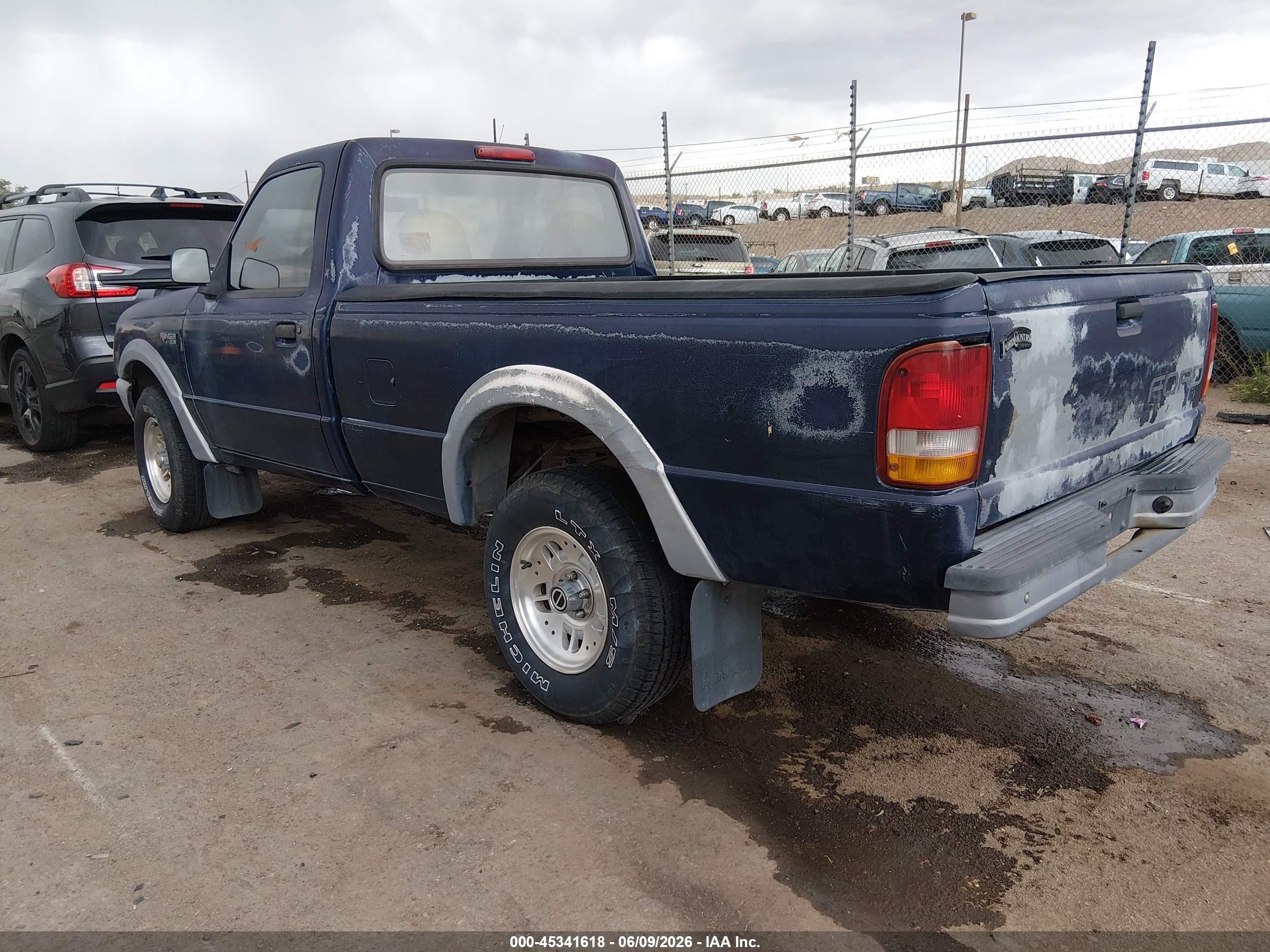 1994 Ford Ranger   Blue vin: 1FTCR11U1RUB83635