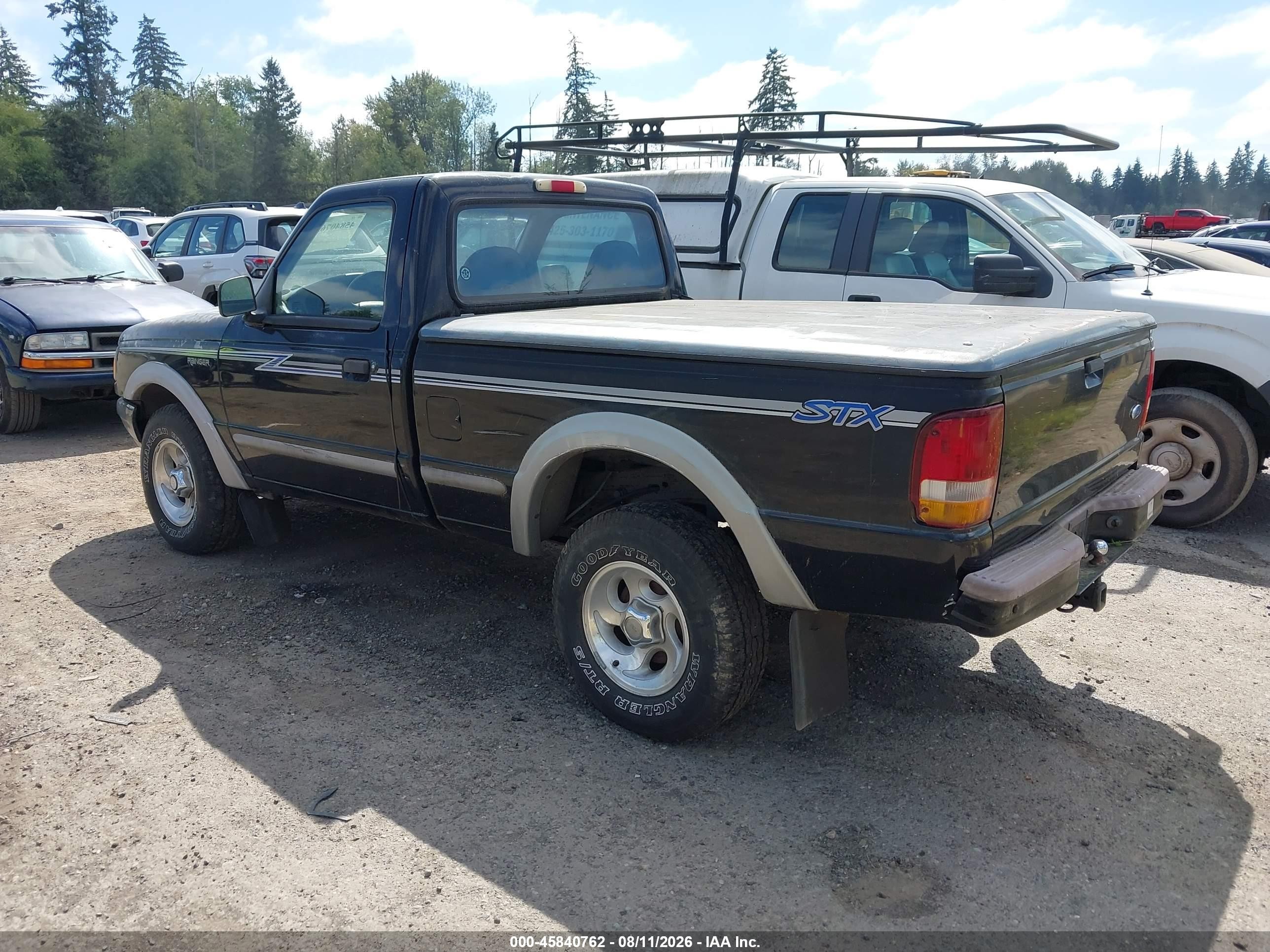 1995 Ford Ranger   Black vin: 1FTCR11U2SUB45417