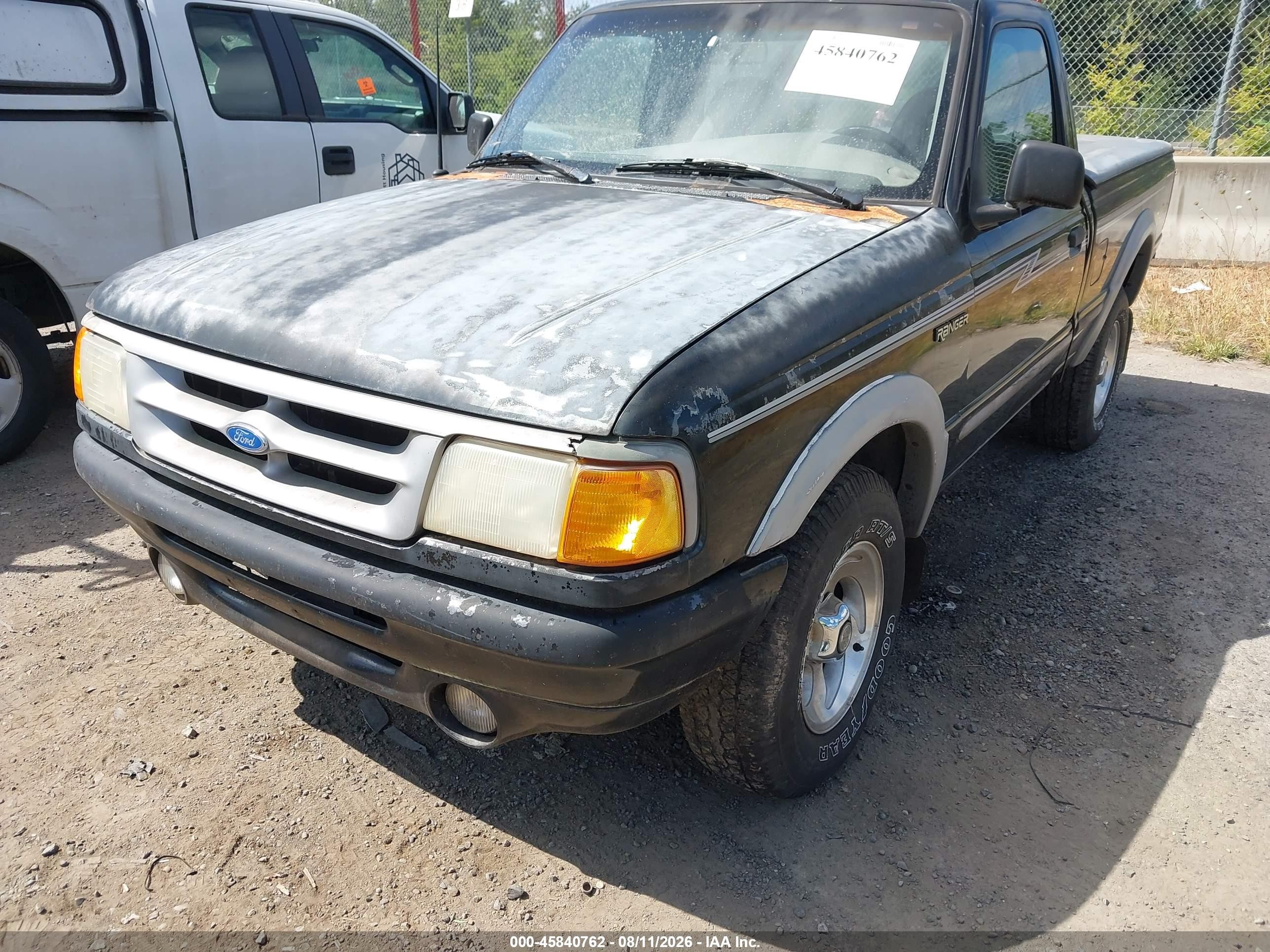 1995 Ford Ranger   Black vin: 1FTCR11U2SUB45417