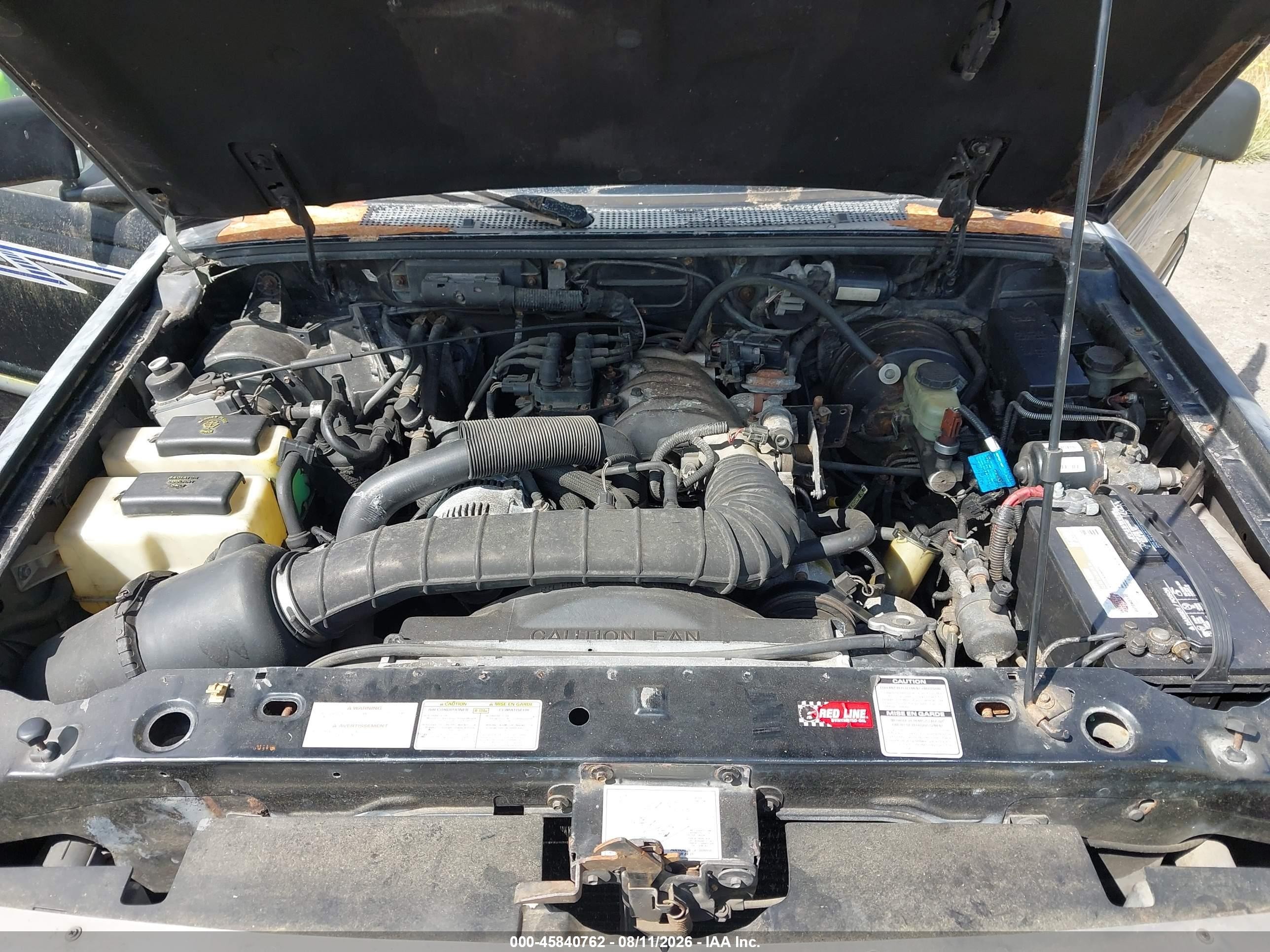1995 Ford Ranger   Black vin: 1FTCR11U2SUB45417