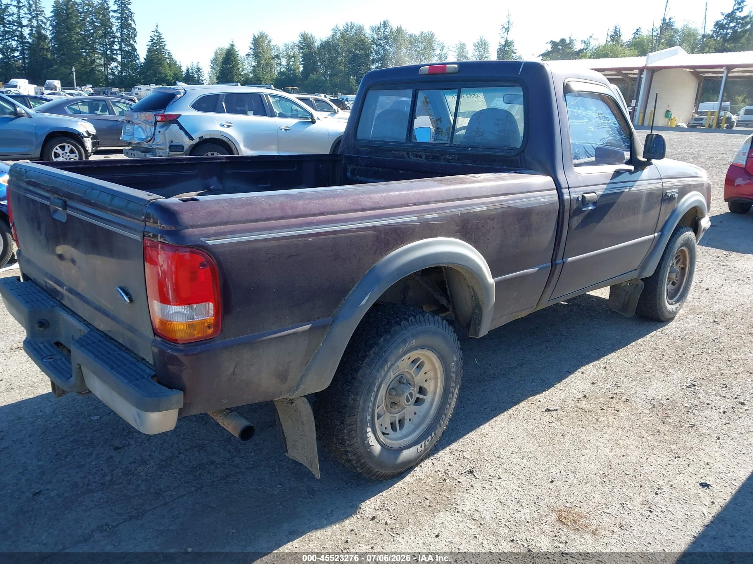1994 Ford Ranger   Black vin: 1FTCR11U8RUB01528