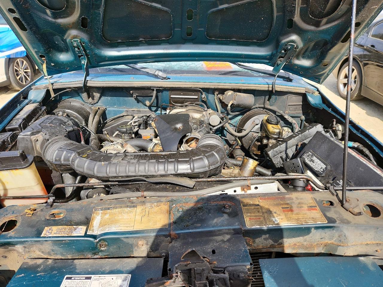 1993 Ford Ranger Green vin: 1FTCR11X1PUB78586