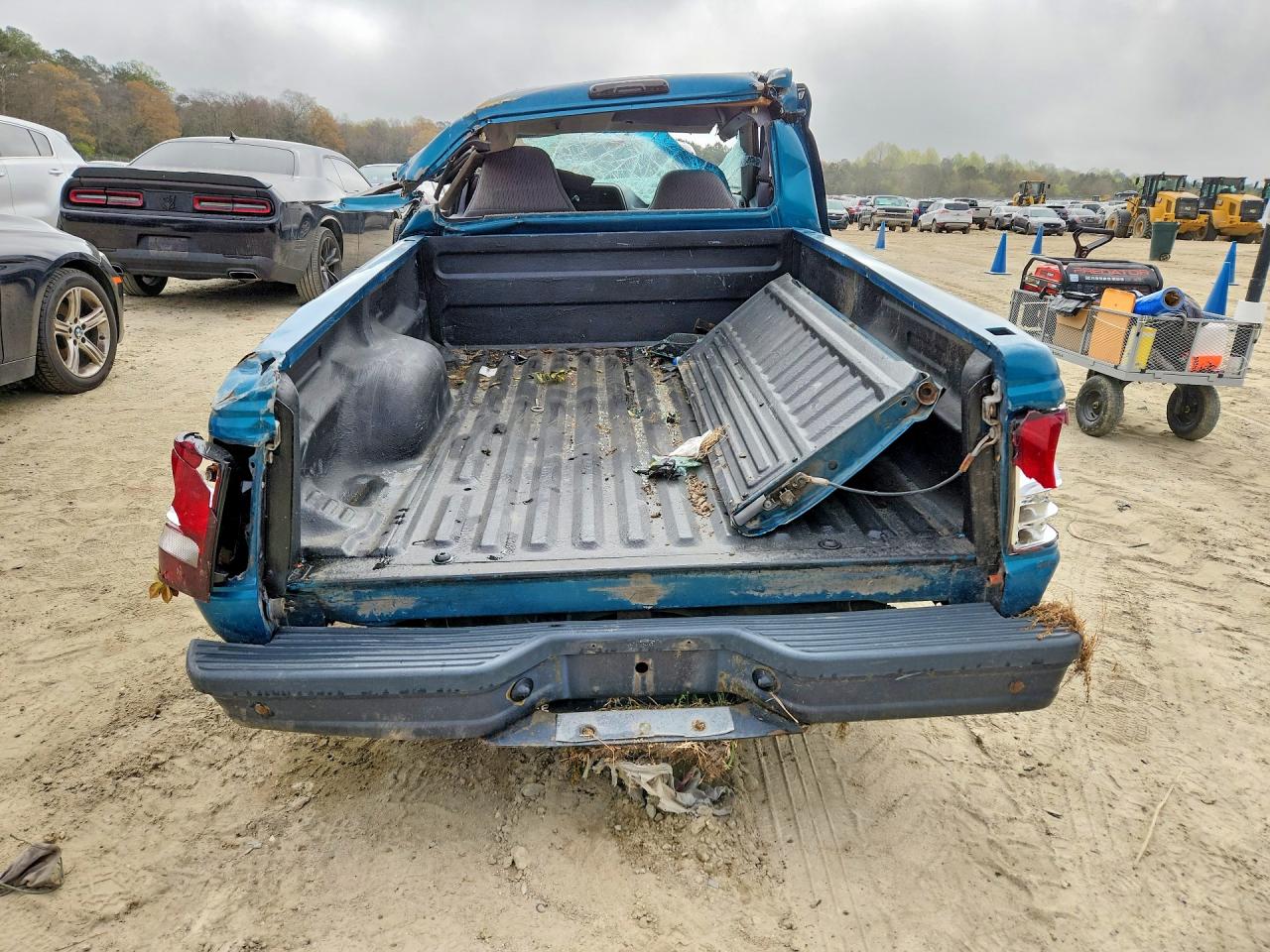 1993 Ford Ranger Green vin: 1FTCR11X1PUB78586