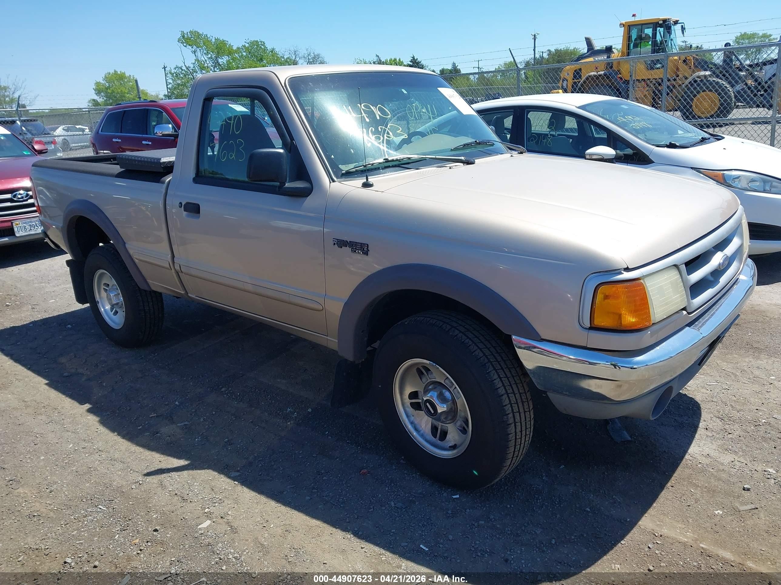 1997 Ford Ranger Splash/stx/xlt Золотой vin: 1FTCR11X5VTA45445