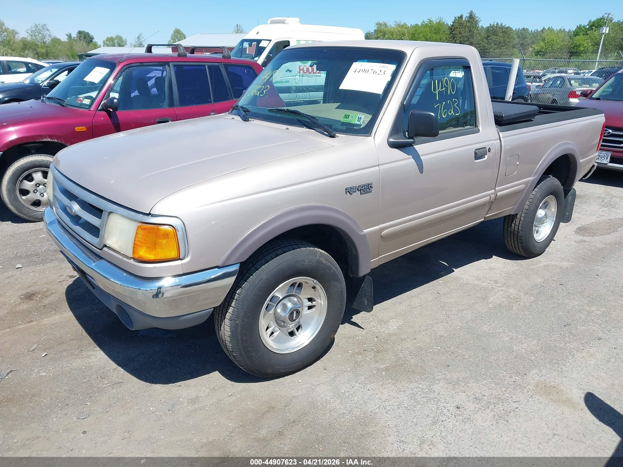 1997 Ford Ranger Splash/stx/xlt Золотой vin: 1FTCR11X5VTA45445