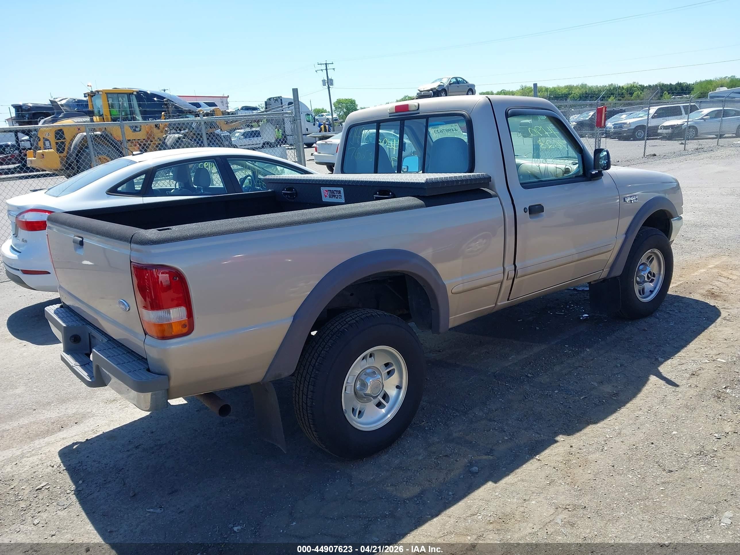 1997 Ford Ranger Splash/stx/xlt Золотой vin: 1FTCR11X5VTA45445