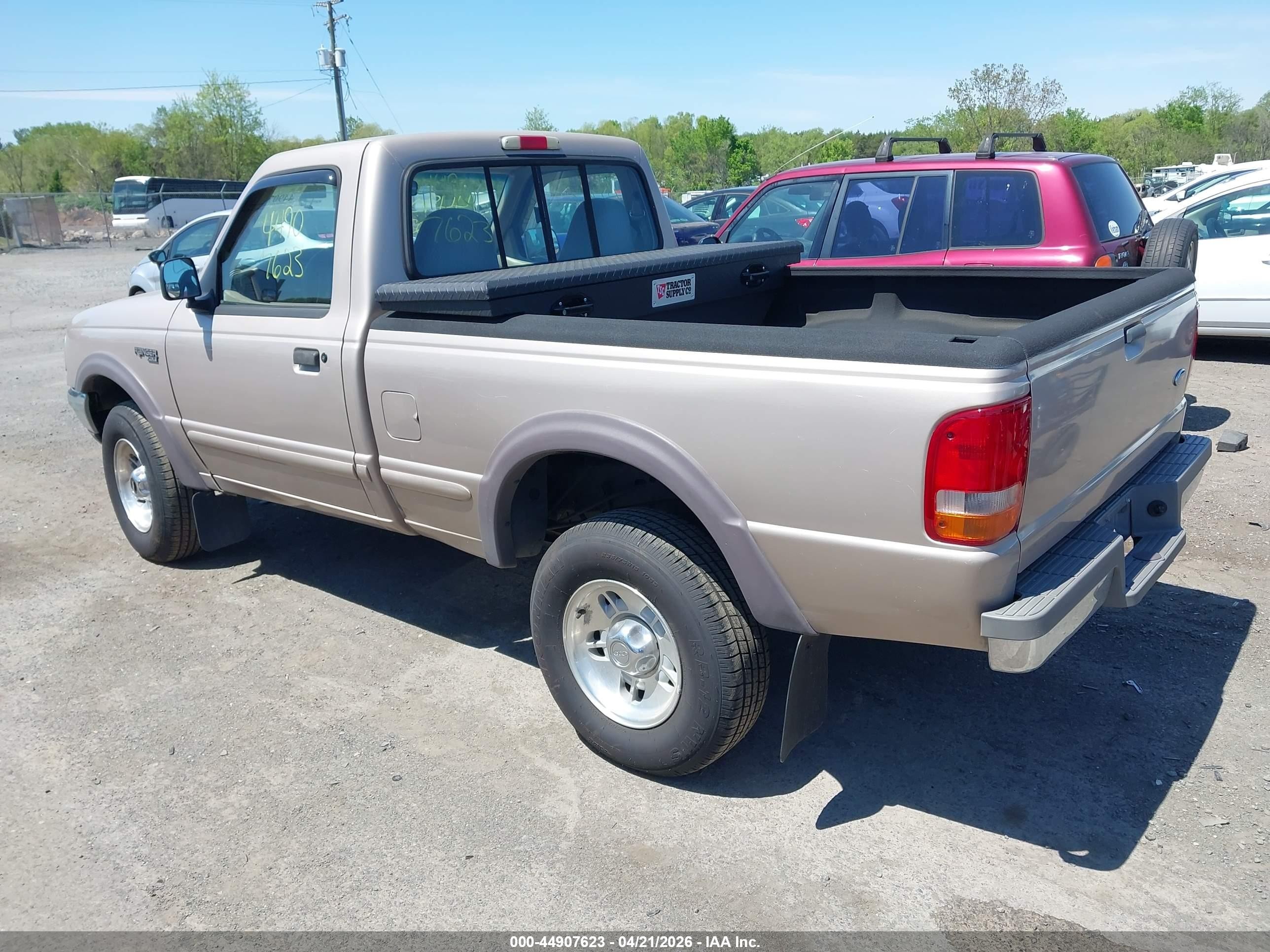 1997 Ford Ranger Splash/stx/xlt Золотой vin: 1FTCR11X5VTA45445