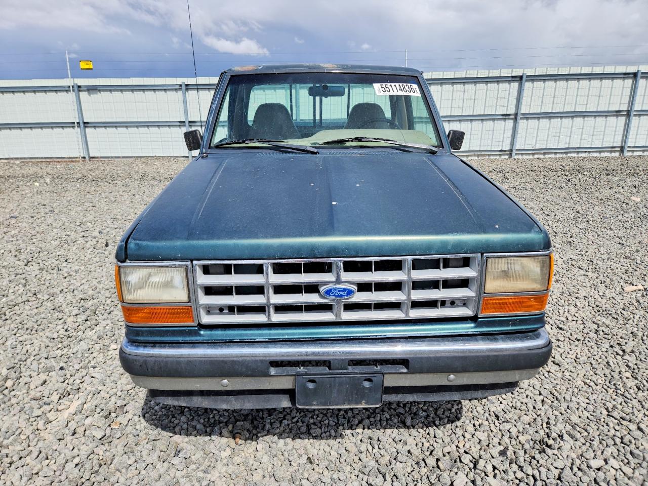 1991 Ford Ranger Green vin: 1FTCR11X7MPA10817