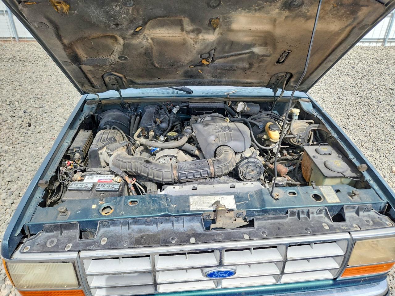 1991 Ford Ranger Green vin: 1FTCR11X7MPA10817