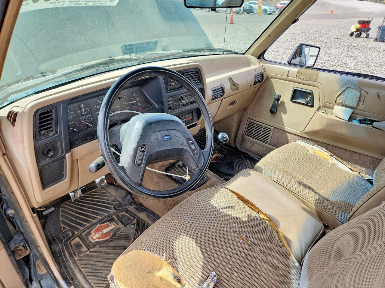 1991 Ford Ranger Green vin: 1FTCR11X7MPA10817