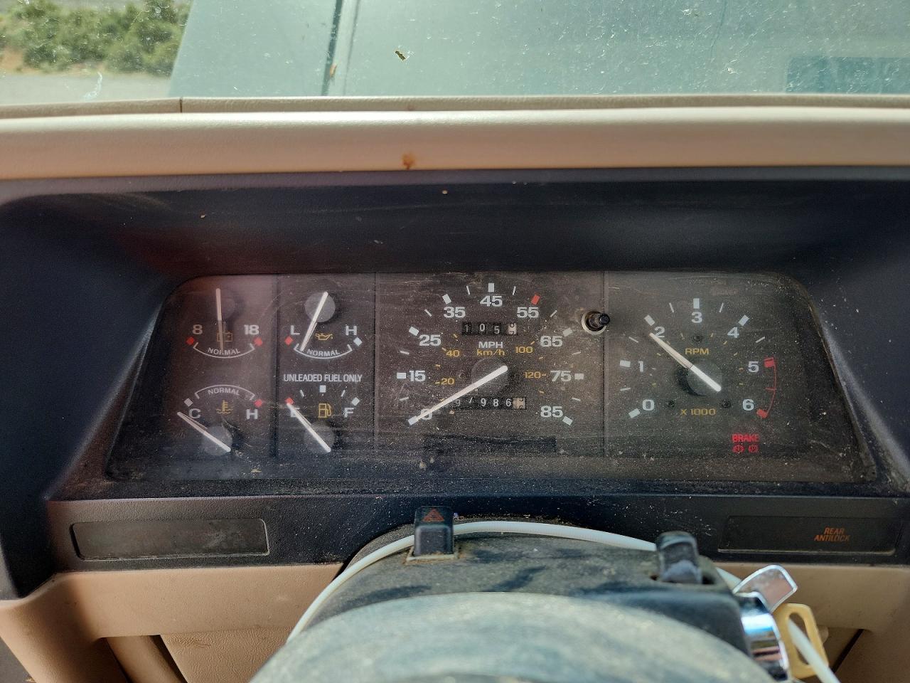 1991 Ford Ranger Green vin: 1FTCR11X7MPA10817