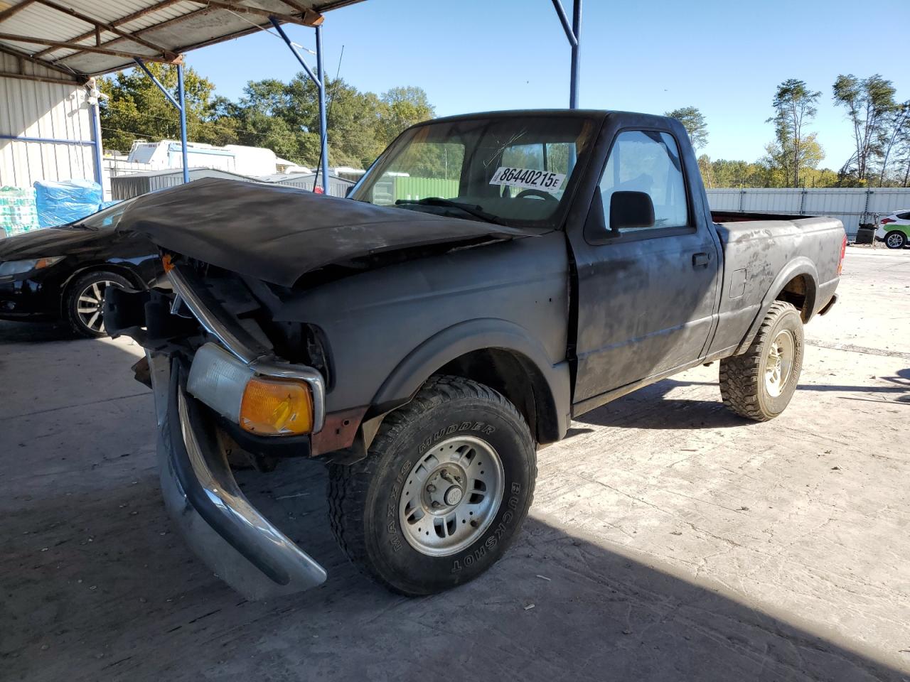 1994 Ford Ranger Black vin: 1FTCR11X8RUB15164