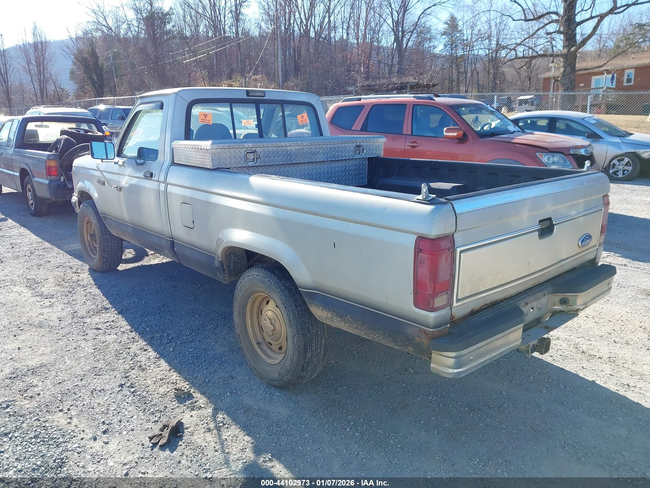 1991 Ford Ranger   Silver vin: 1FTCR11X9MUB13366