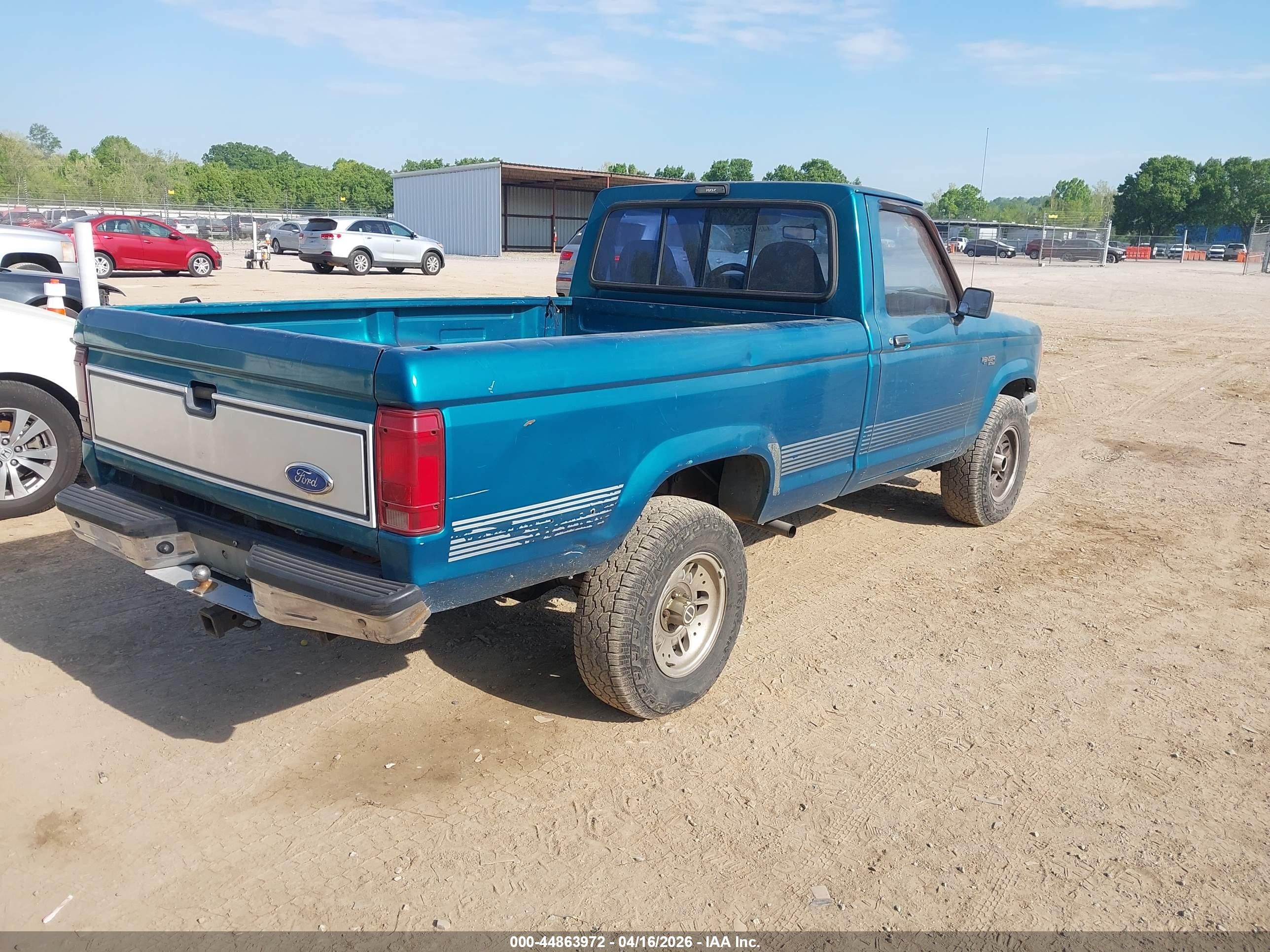 1992 Ford Ranger   Light Blue vin: 1FTCR11X9NTA35792