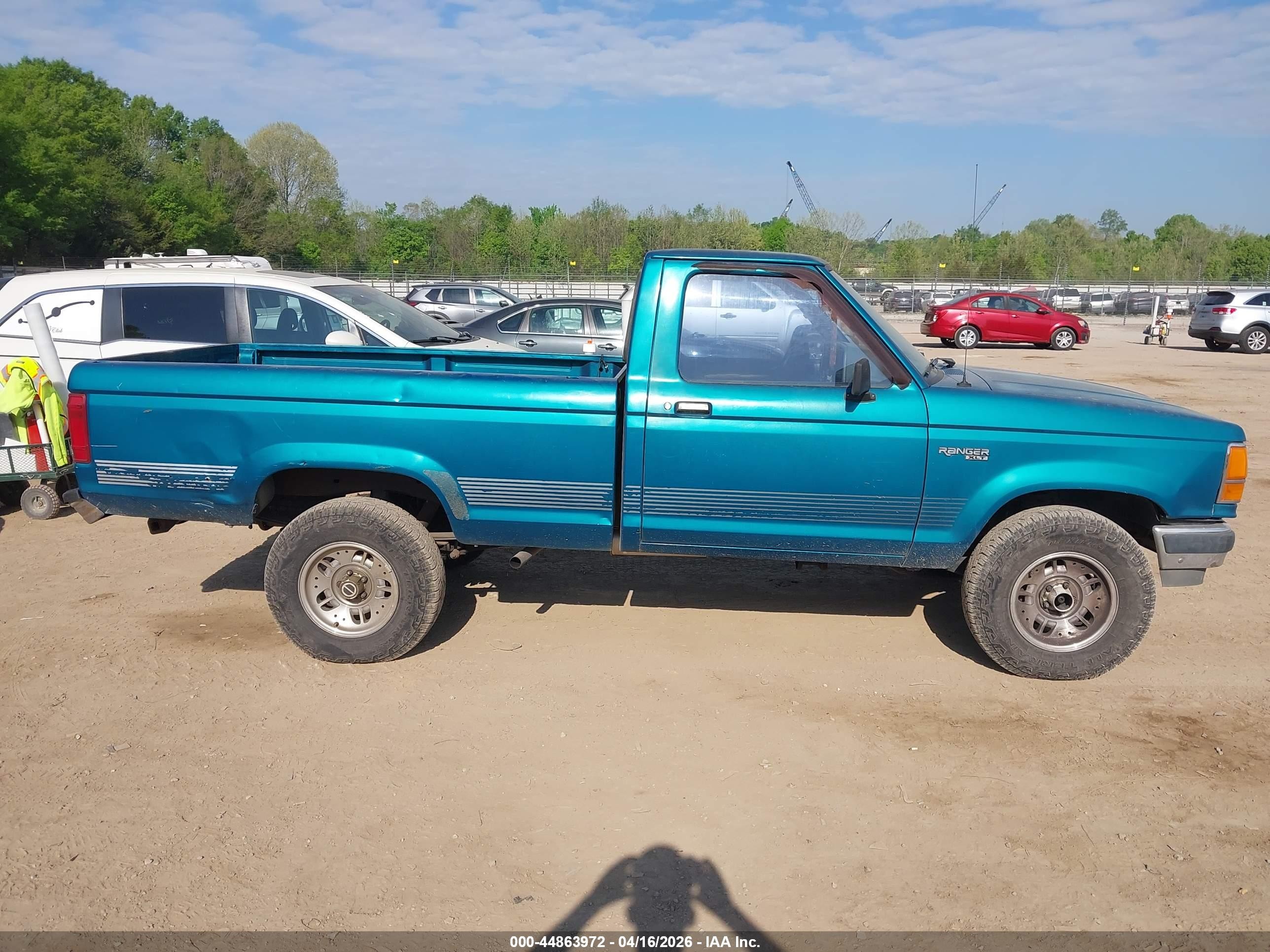 1992 Ford Ranger   Light Blue vin: 1FTCR11X9NTA35792