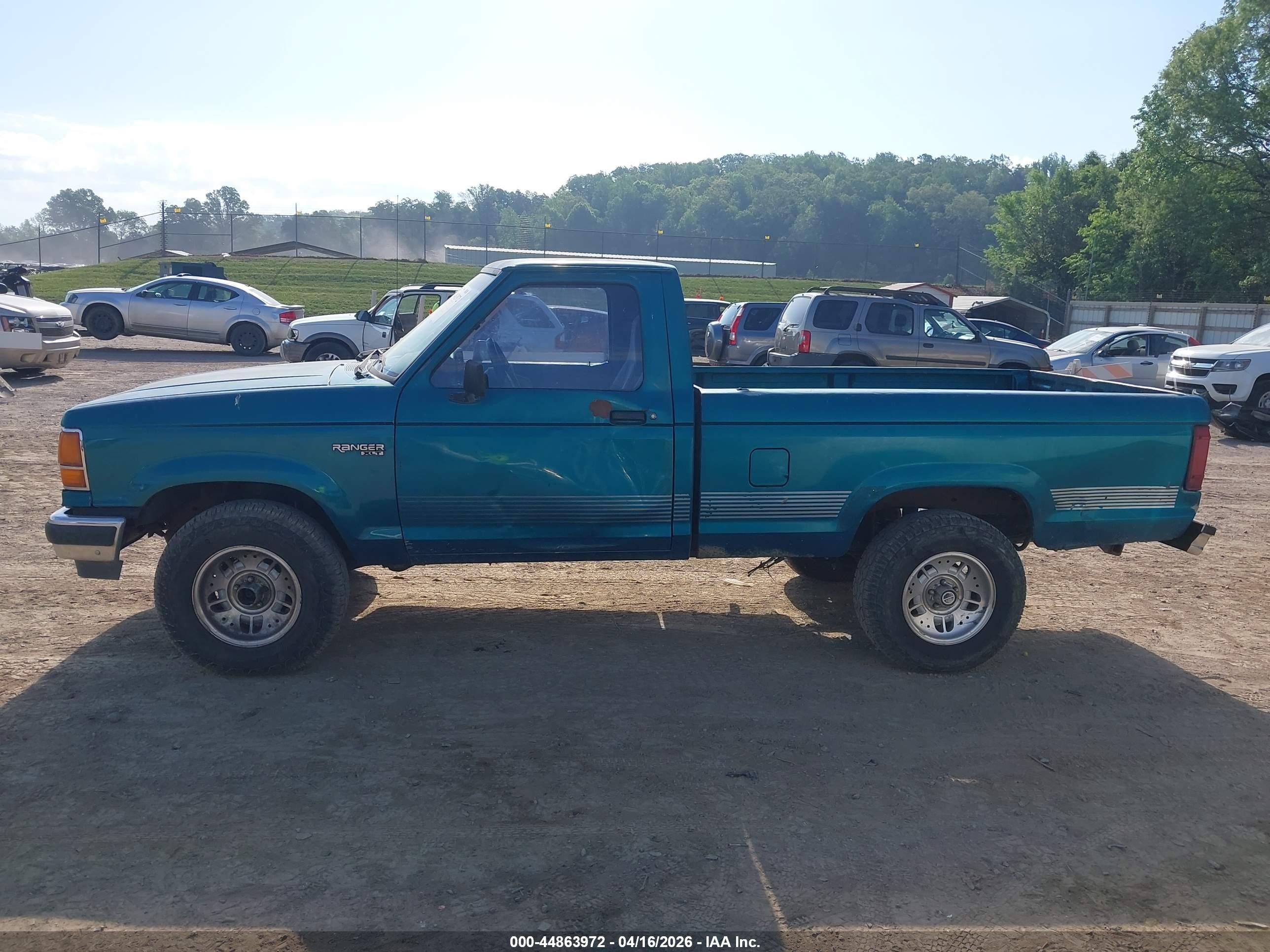 1992 Ford Ranger   Light Blue vin: 1FTCR11X9NTA35792