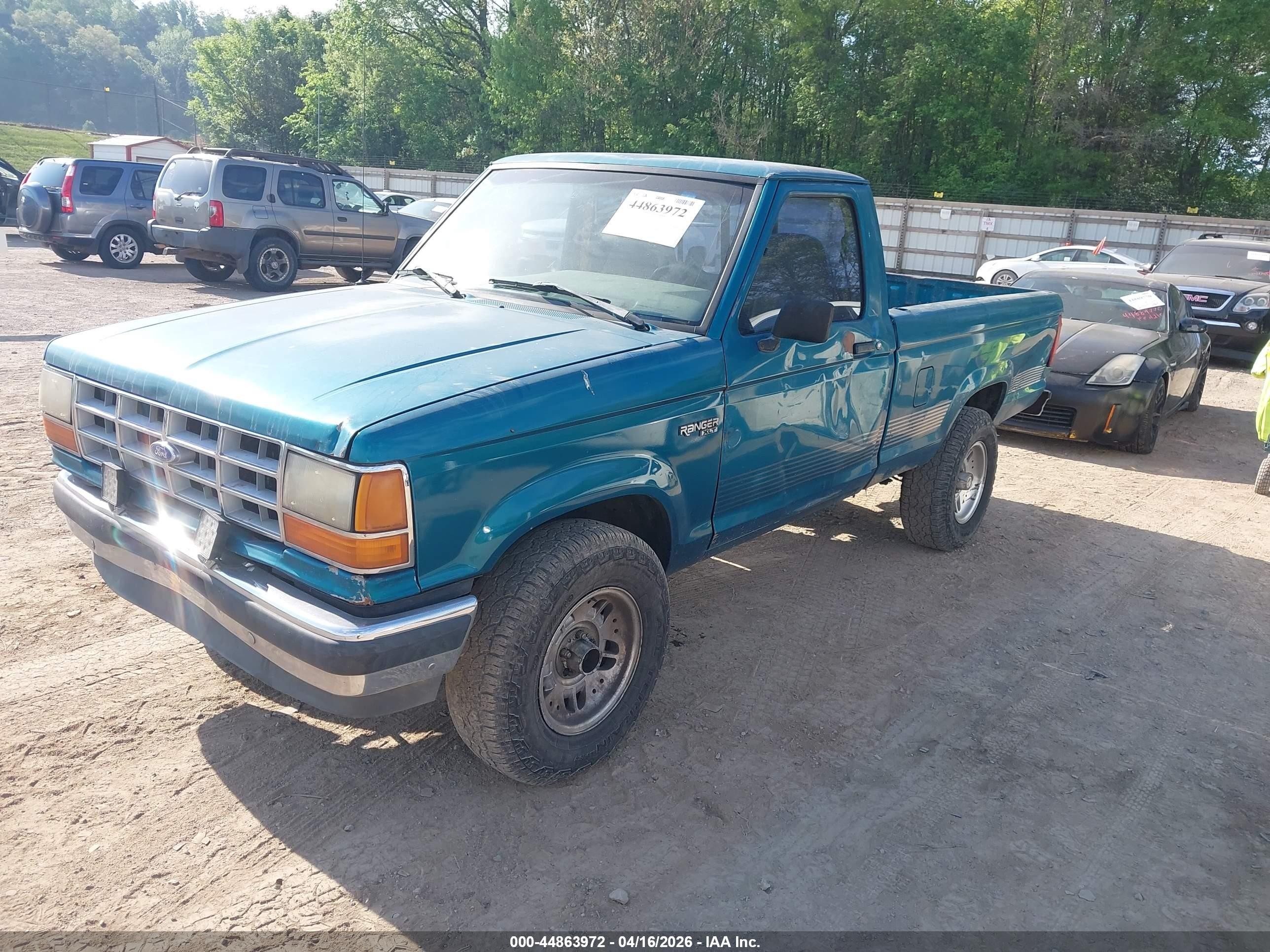 1992 Ford Ranger   Light Blue vin: 1FTCR11X9NTA35792