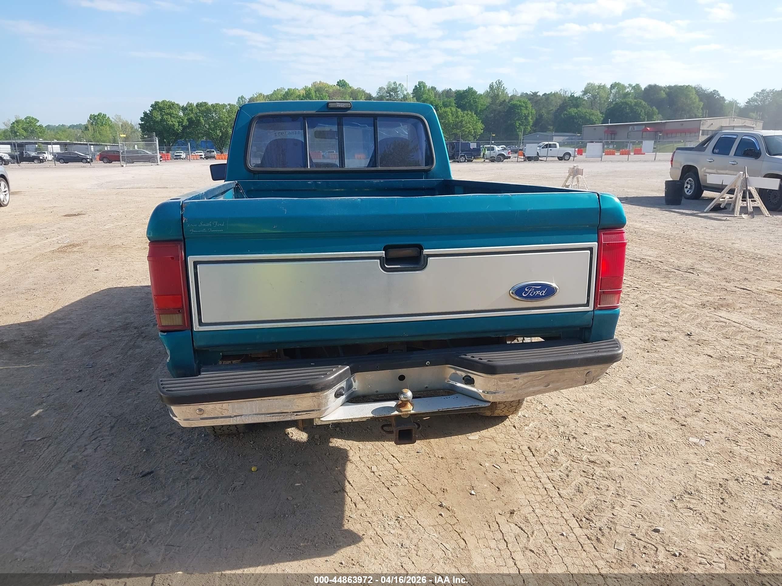 1992 Ford Ranger   Light Blue vin: 1FTCR11X9NTA35792