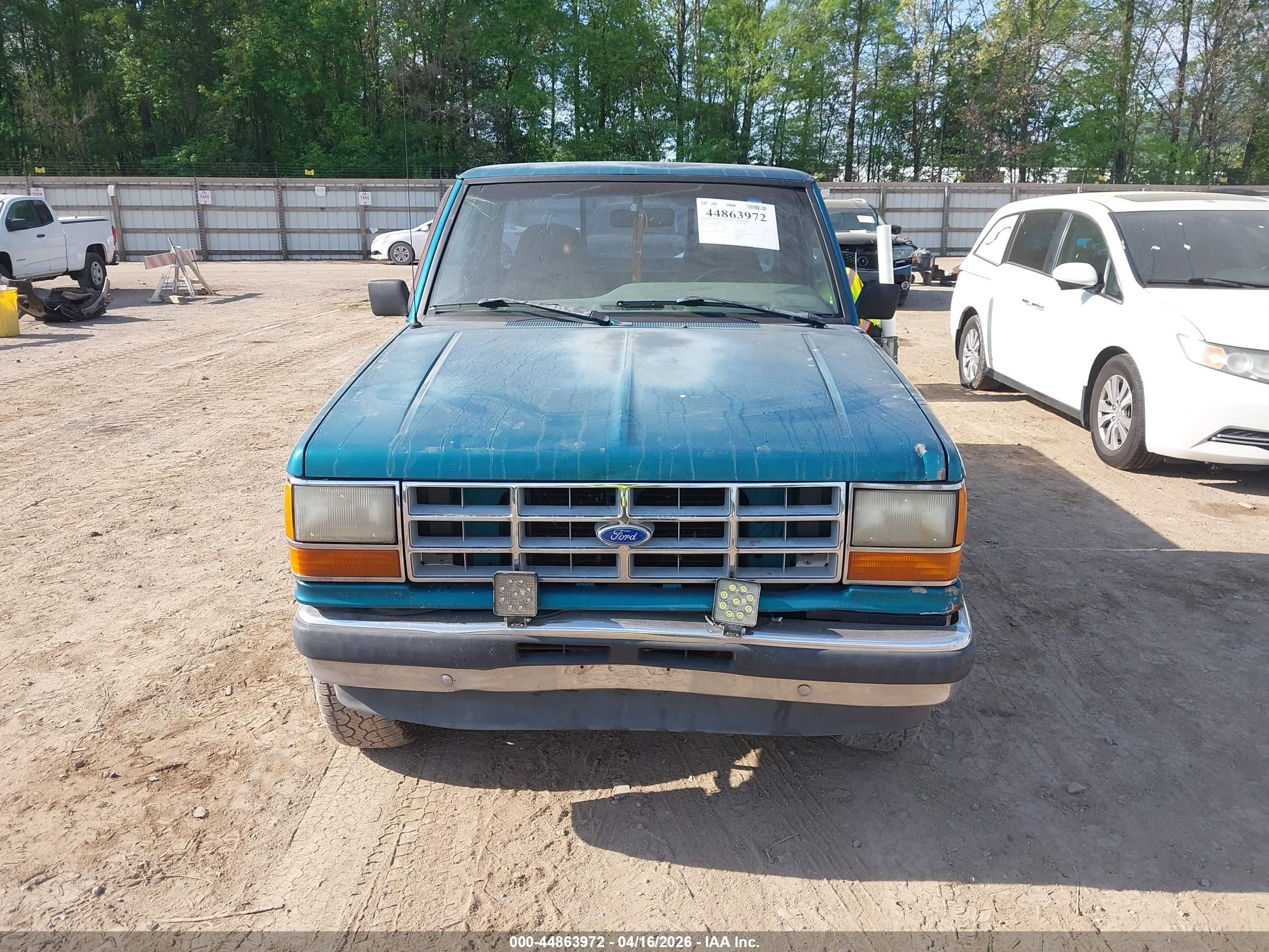 1992 Ford Ranger   Light Blue vin: 1FTCR11X9NTA35792