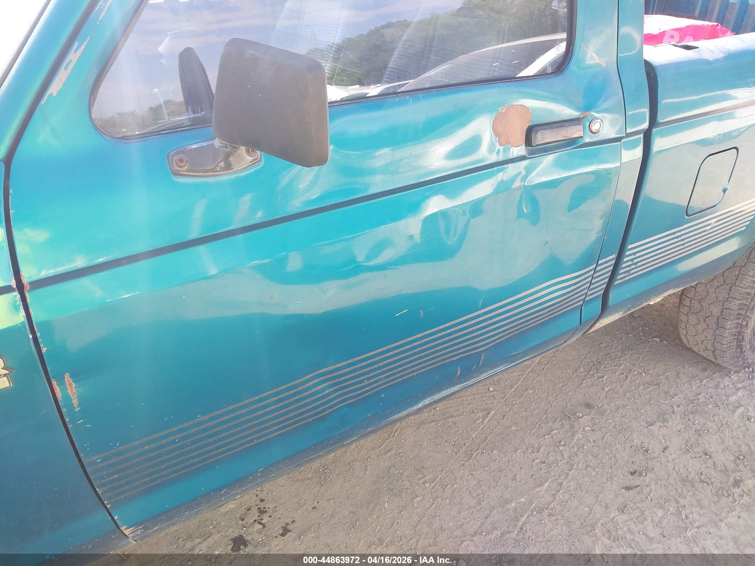 1992 Ford Ranger   Light Blue vin: 1FTCR11X9NTA35792