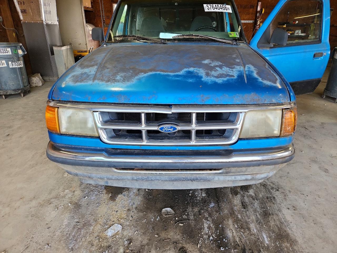 1993 Ford Ranger Blue vin: 1FTCR11XXPUA64019