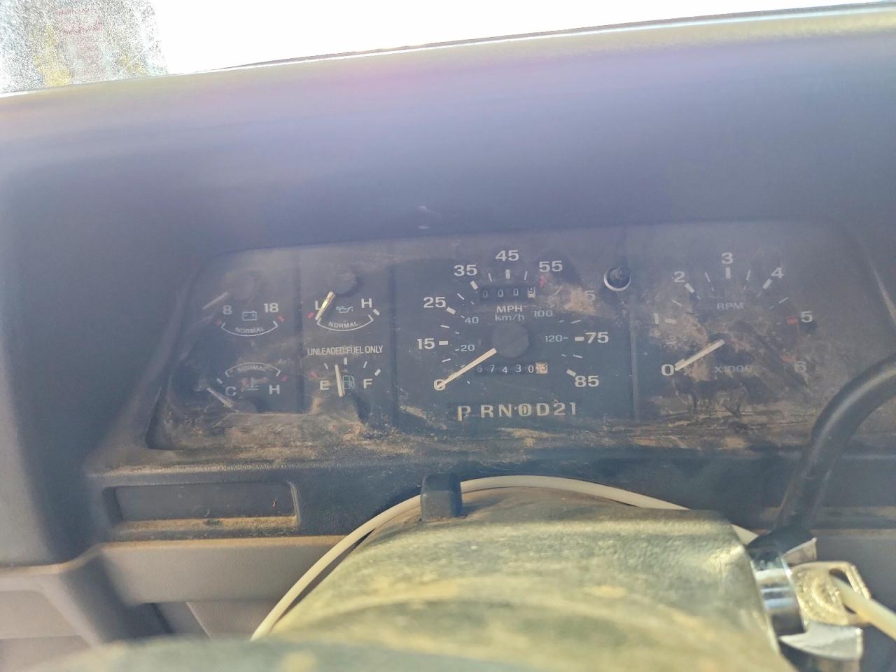 1993 Ford Ranger Blue vin: 1FTCR11XXPUA64019