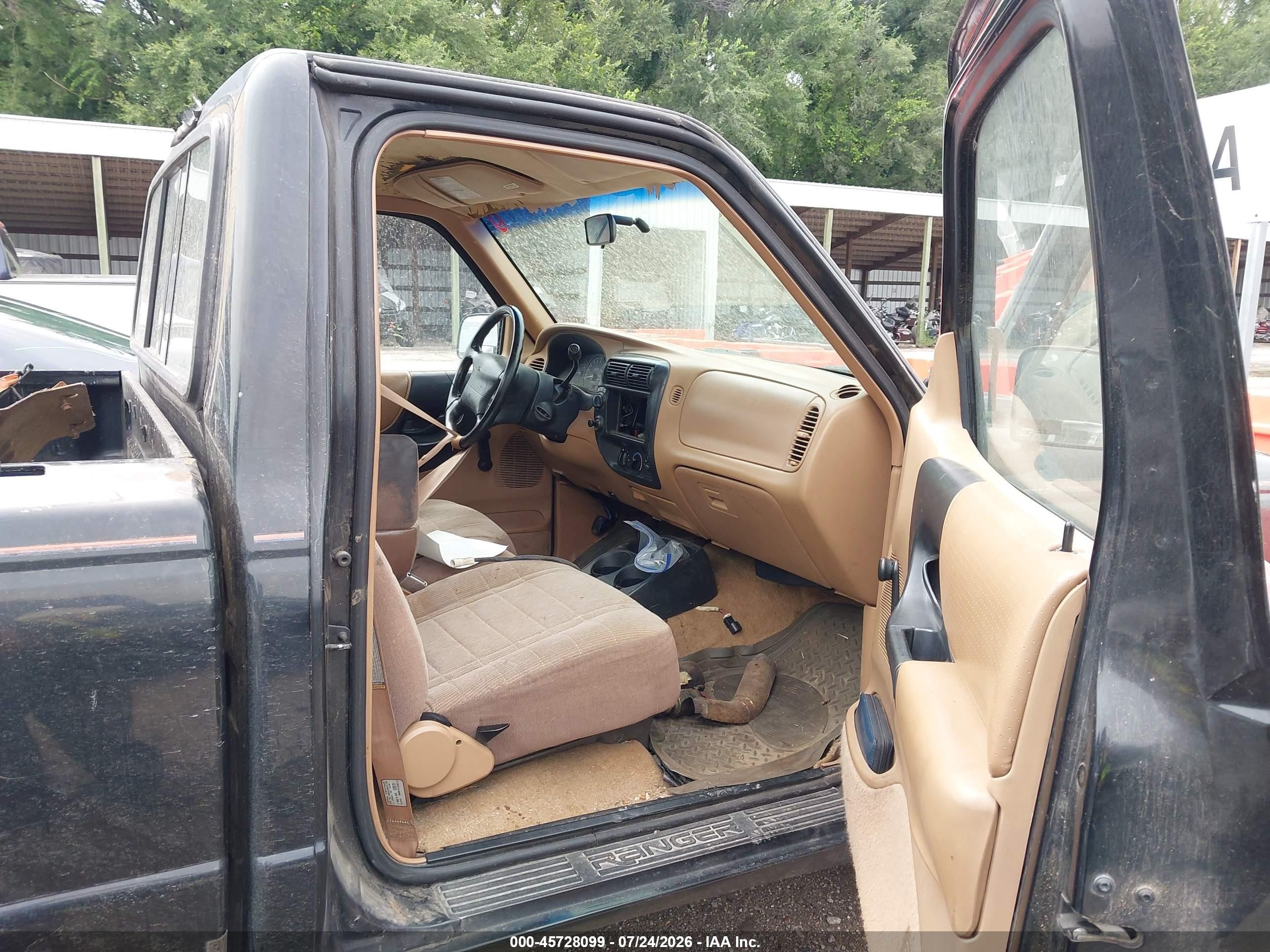 1996 Ford Ranger   Black vin: 1FTCR11XXTPB28004