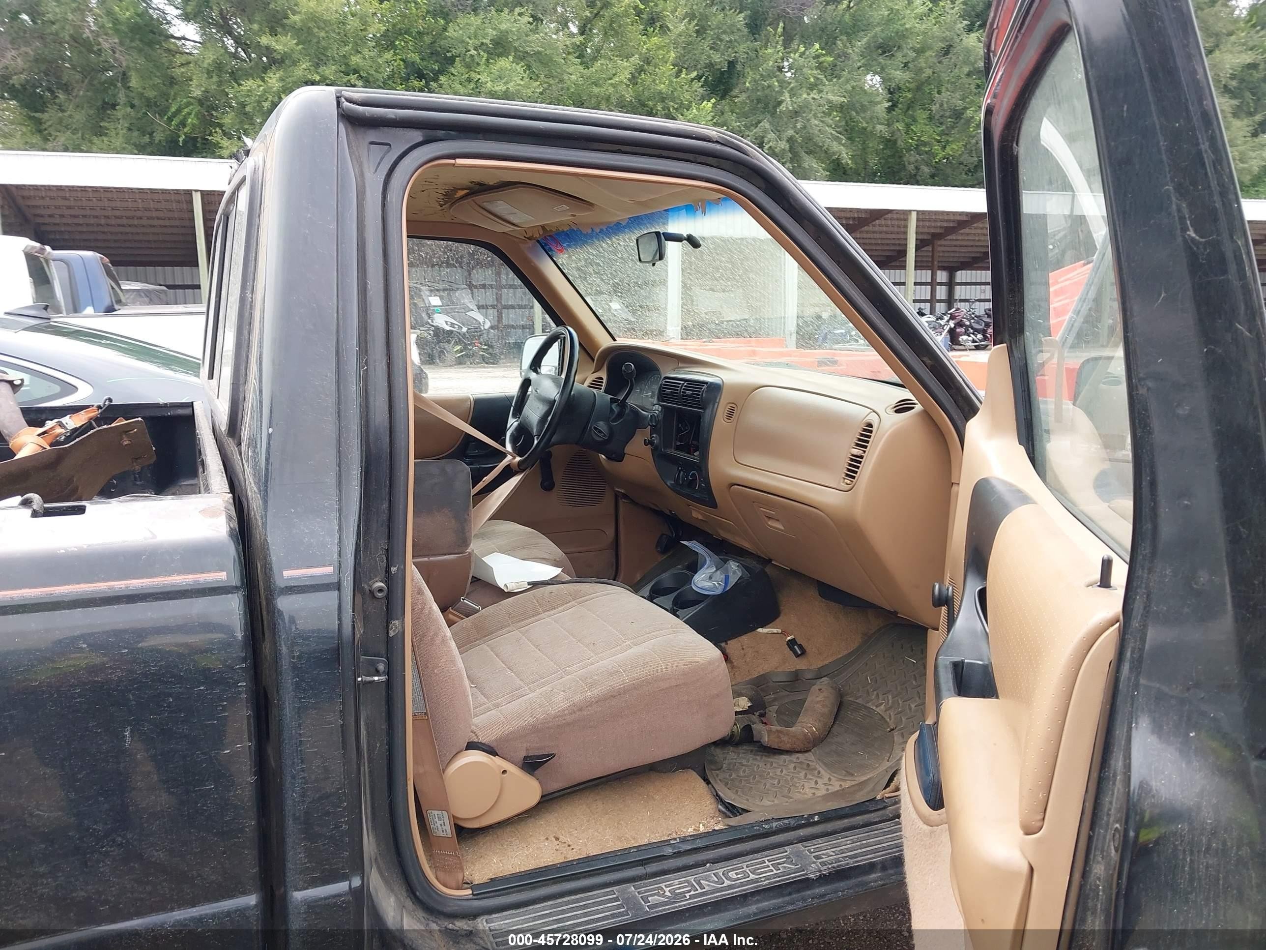 1996 Ford Ranger   Black vin: 1FTCR11XXTPB28004