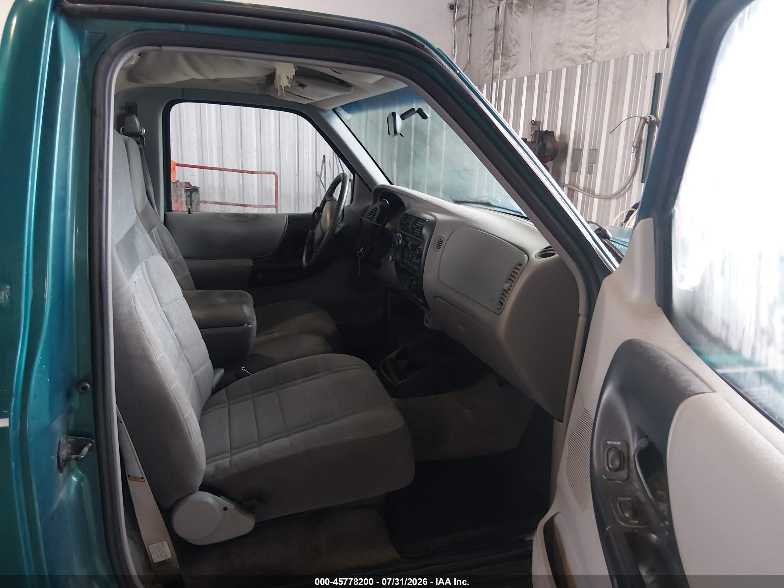 1997 Ford Ranger Splash/stx/xlt Green vin: 1FTCR11XXVTA08763