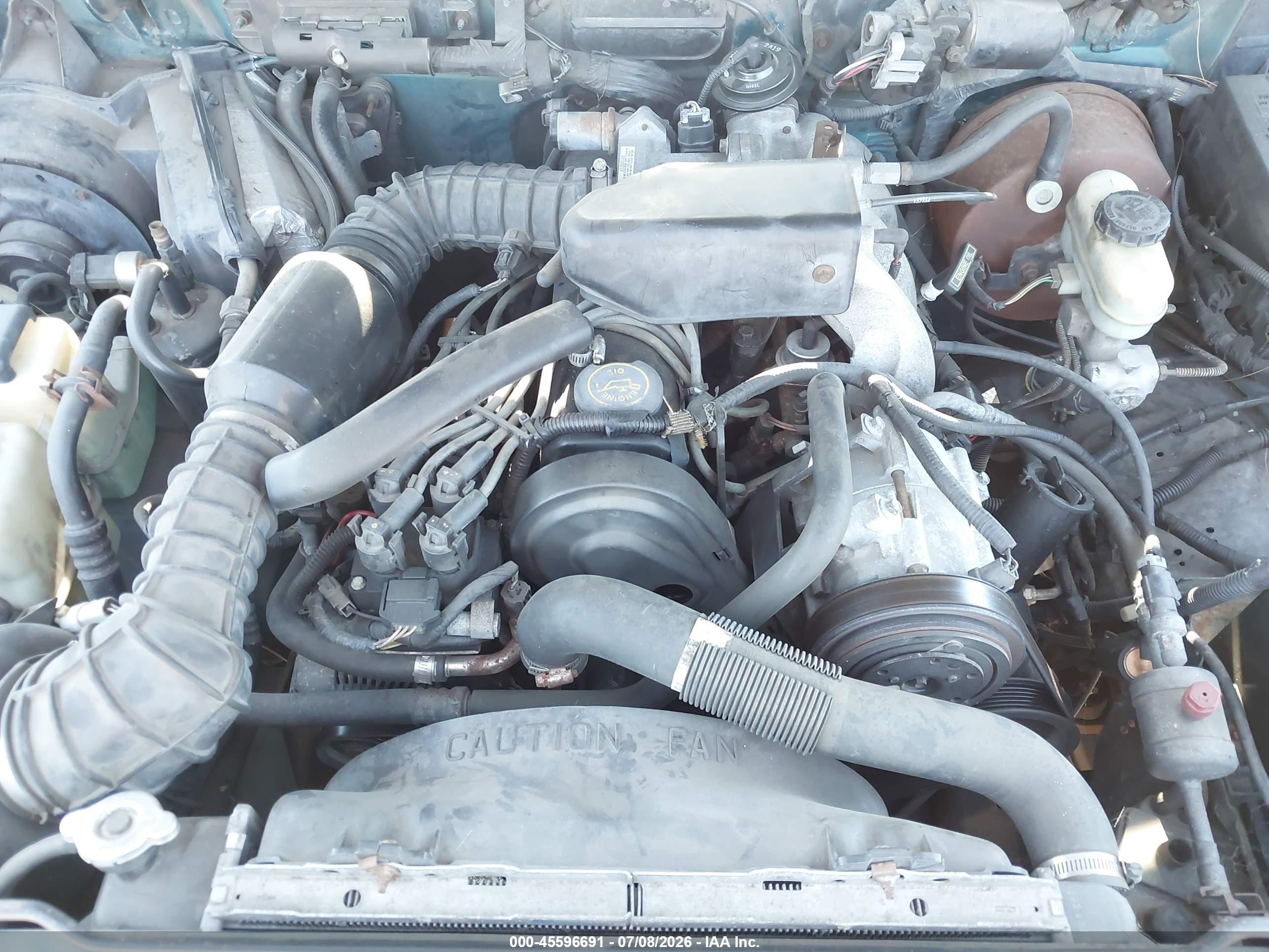 1995 Ford Ranger Super Cab Green vin: 1FTCR14A0SPB03067
