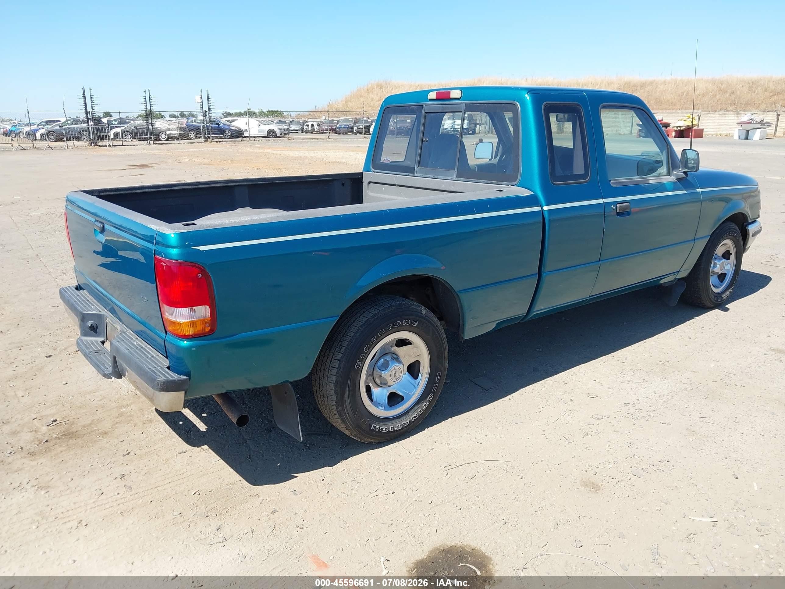 1995 Ford Ranger Super Cab Green vin: 1FTCR14A0SPB03067
