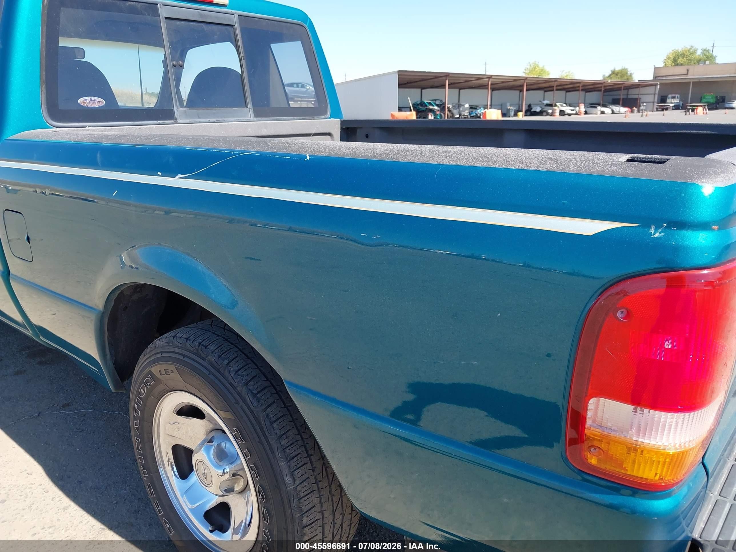 1995 Ford Ranger Super Cab Green vin: 1FTCR14A0SPB03067