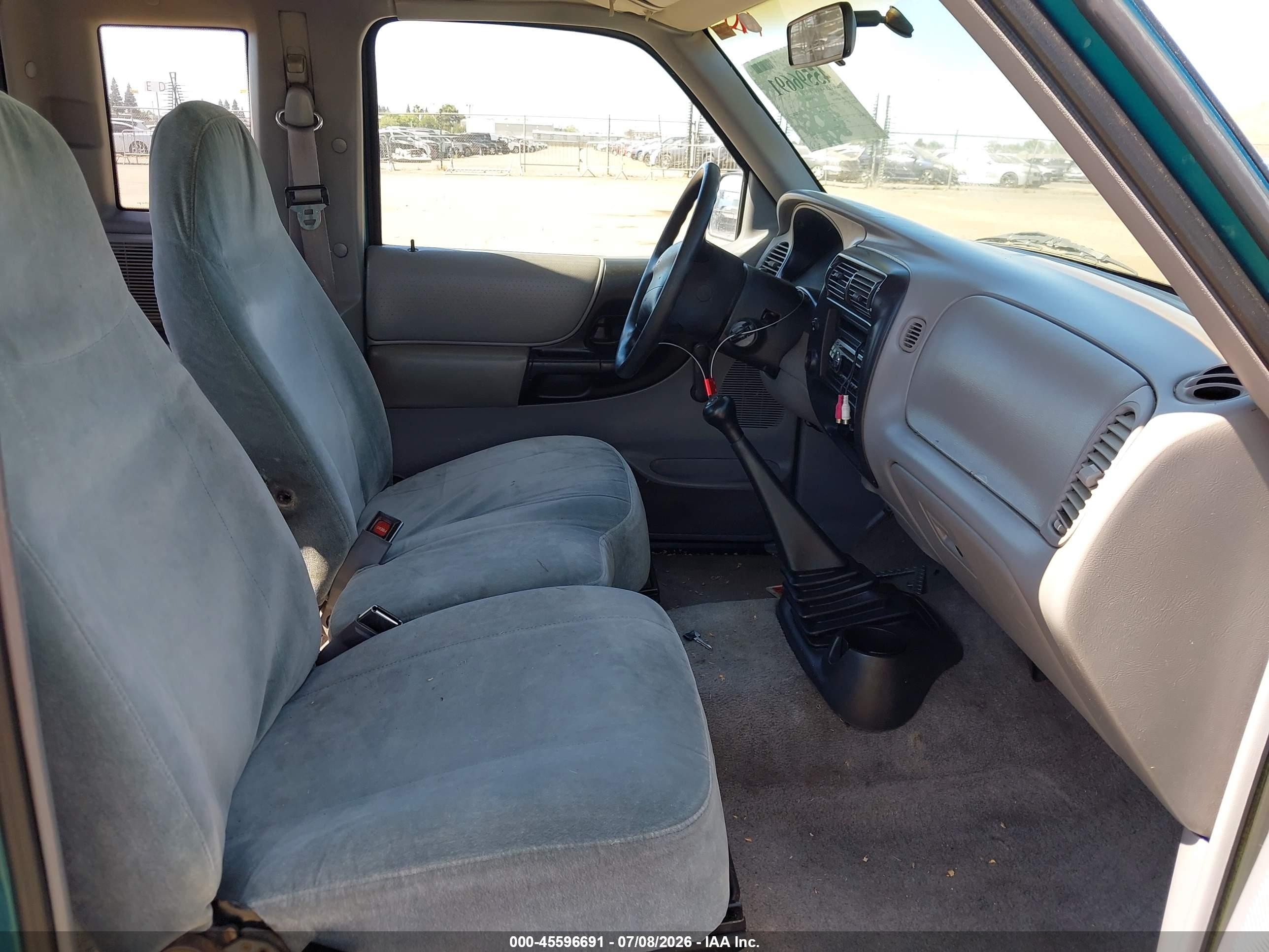 1995 Ford Ranger Super Cab Green vin: 1FTCR14A0SPB03067