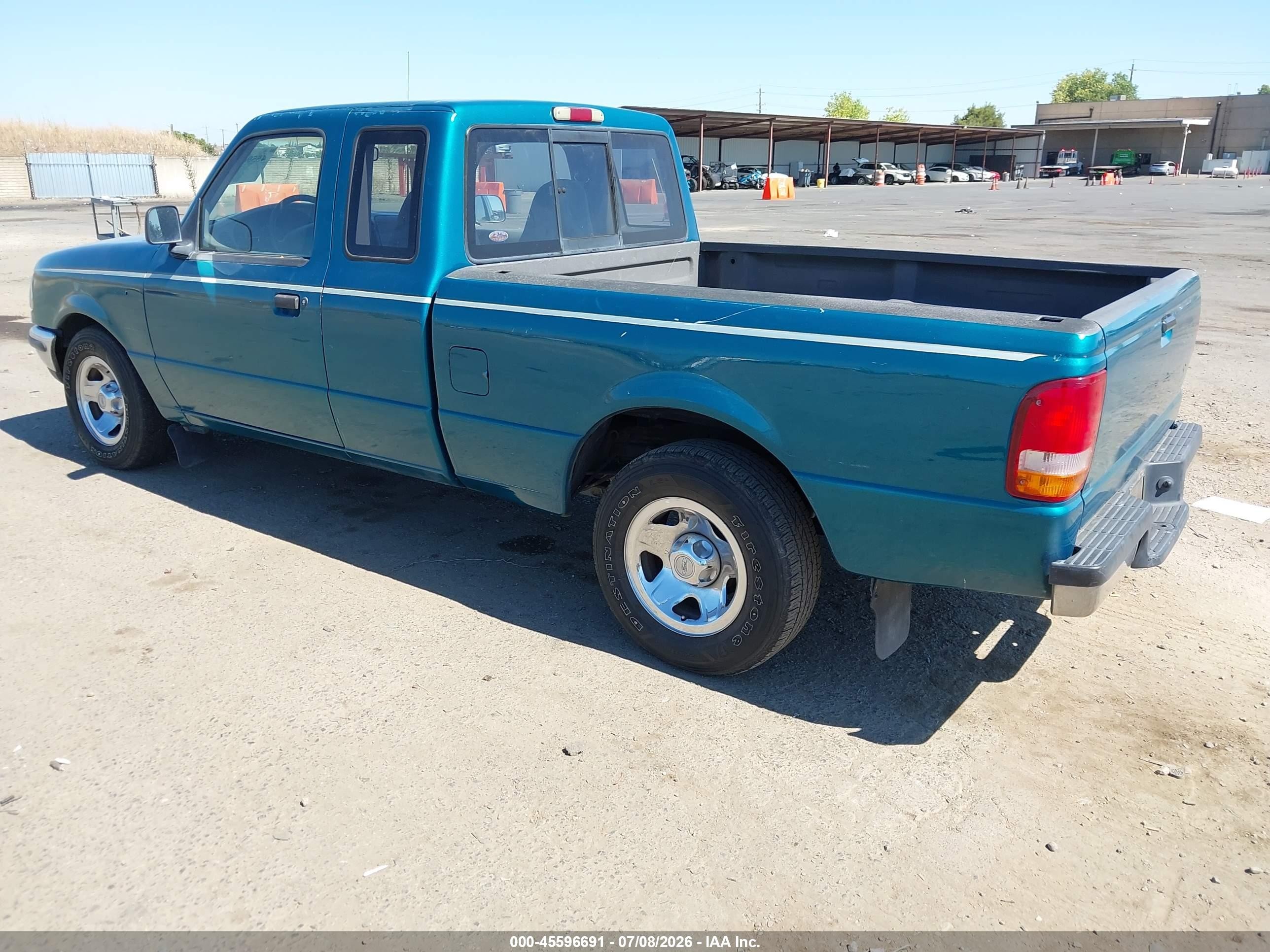 1995 Ford Ranger Super Cab Green vin: 1FTCR14A0SPB03067