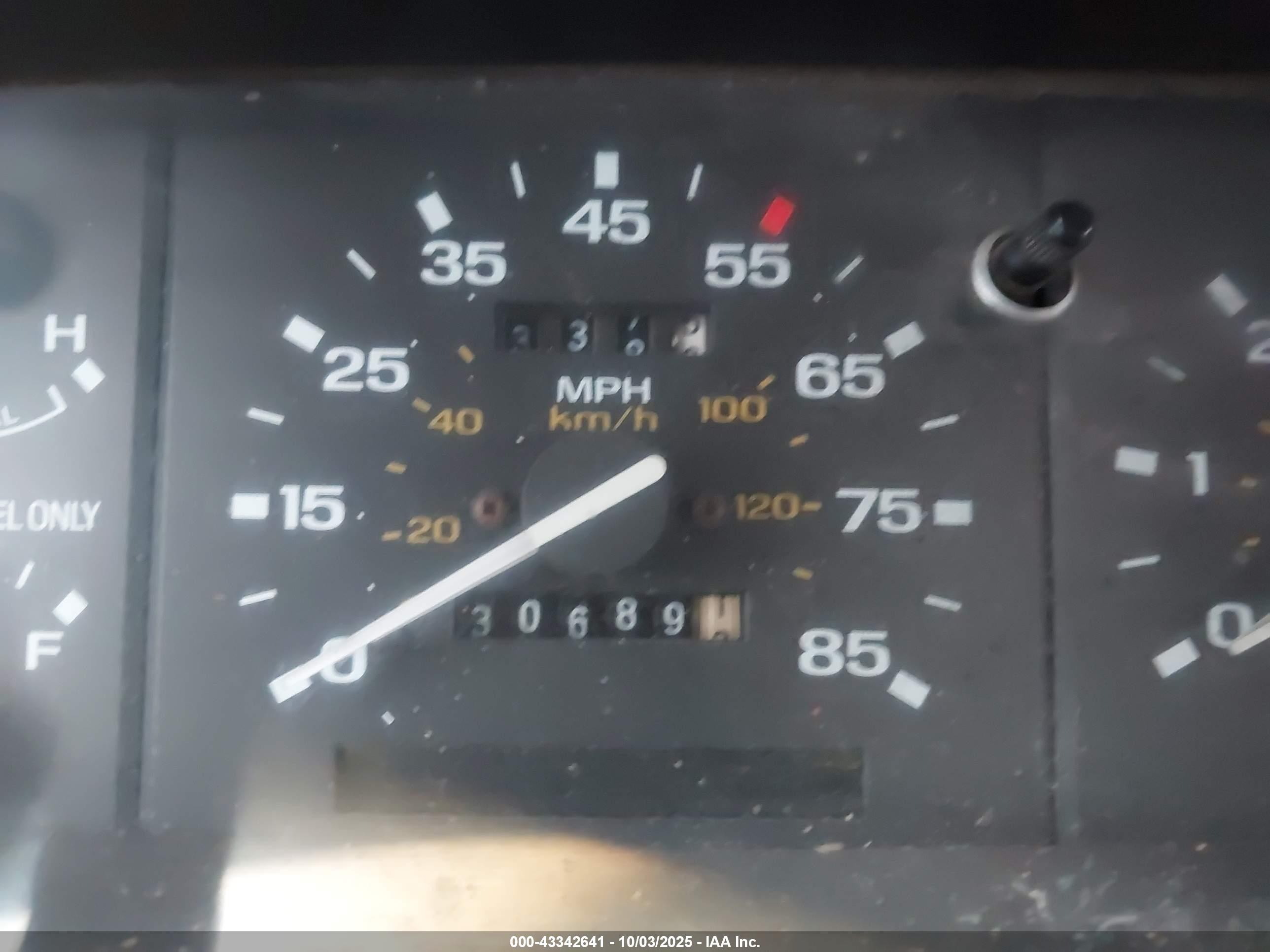 1989 Ford Ranger Super Cab Красный vin: 1FTCR14A1KPB12277