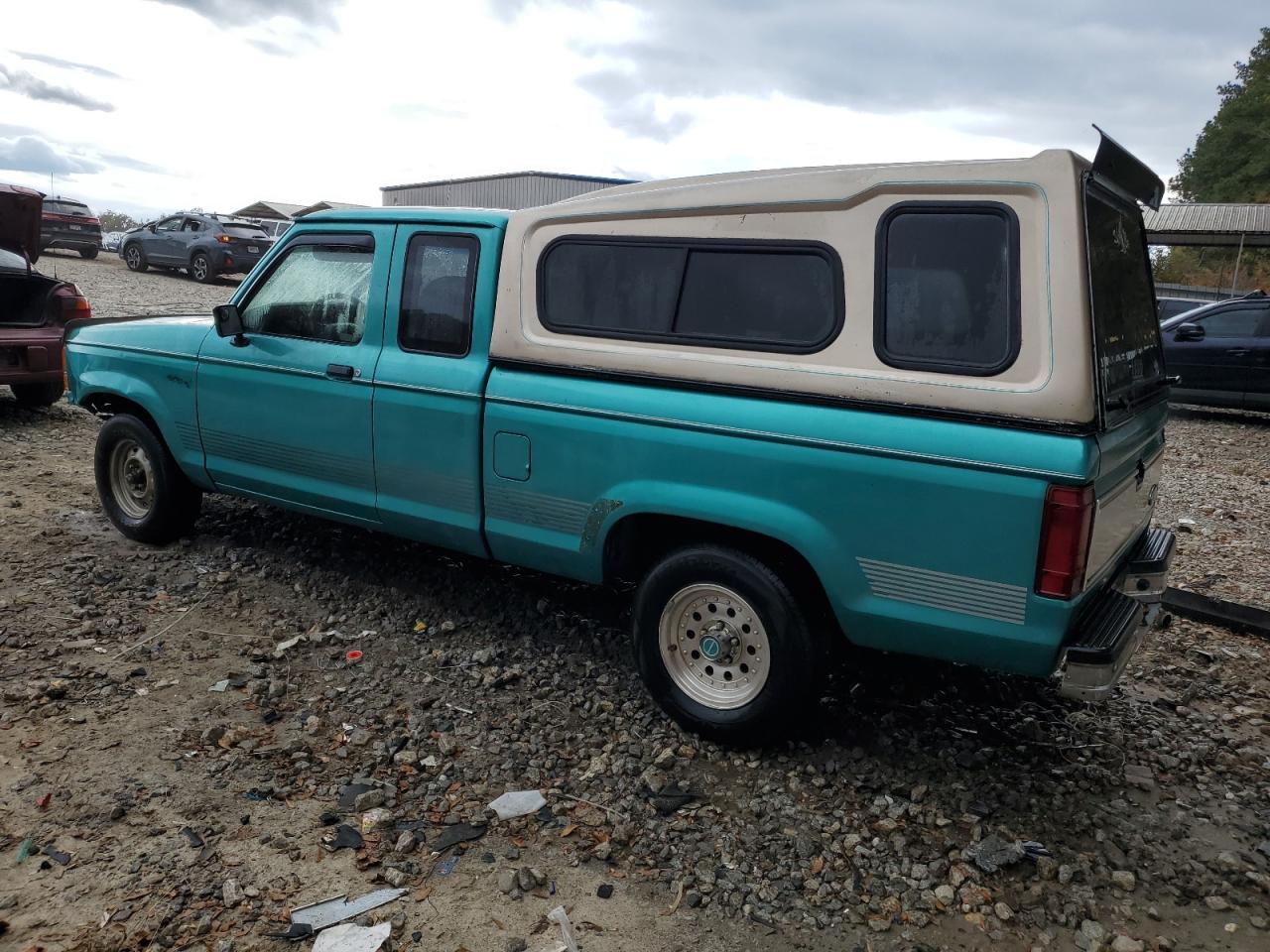 1992 Ford Ranger Super Cab Green vin: 1FTCR14A1NTA51010