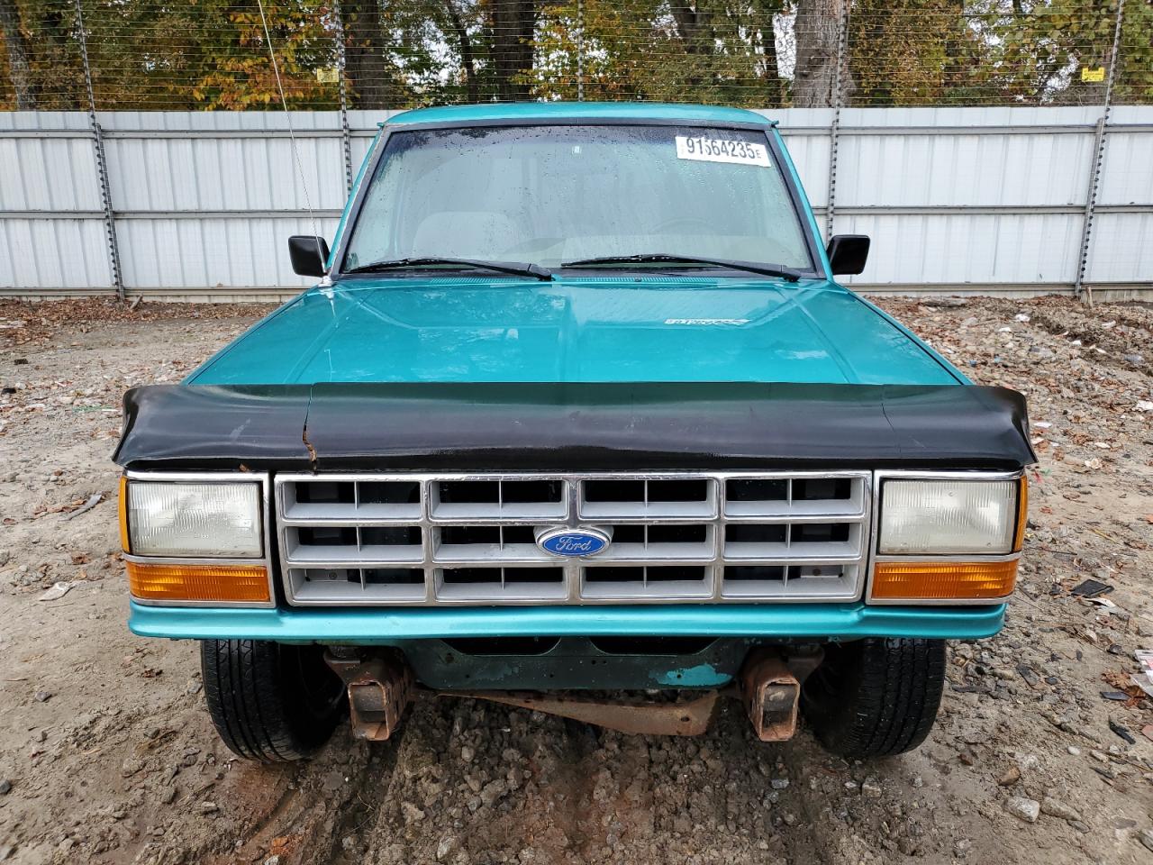 1992 Ford Ranger Super Cab Green vin: 1FTCR14A1NTA51010