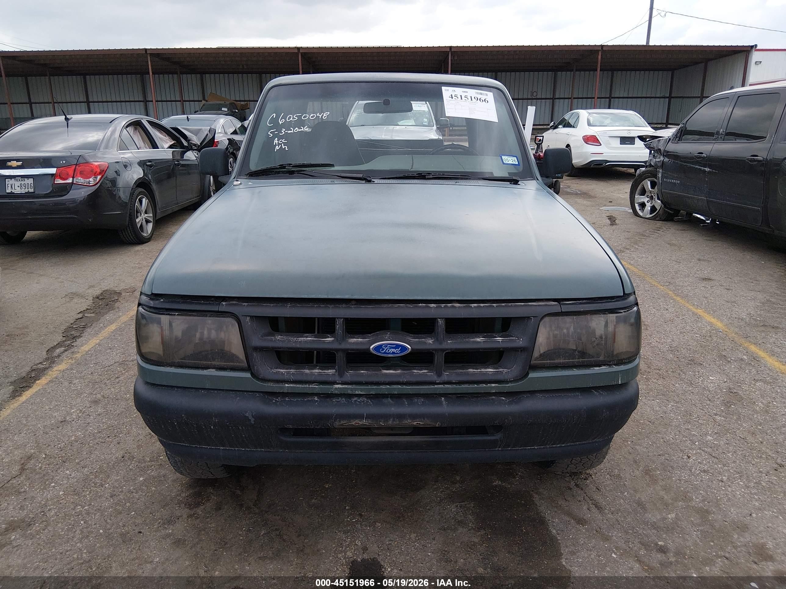 1994 Ford Ranger Super Cab Green vin: 1FTCR14A1RPA77346
